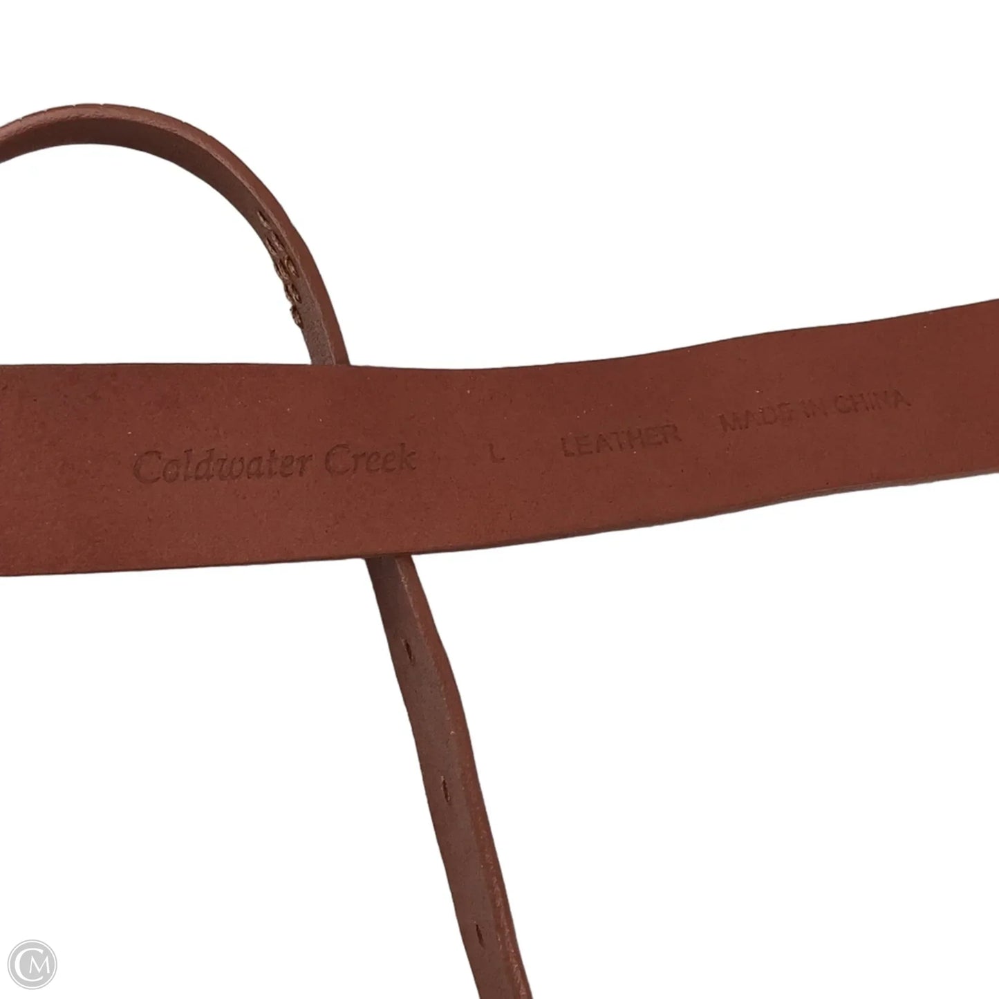 Belt Leather By Clothes Mentor, Size: Large