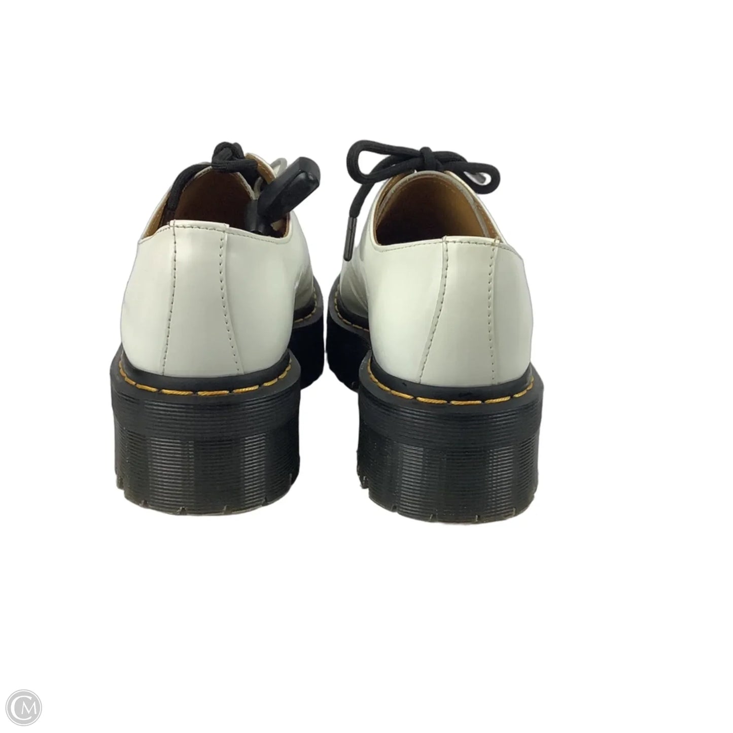 Shoes Platform By Dr Martens In White, Size: 7