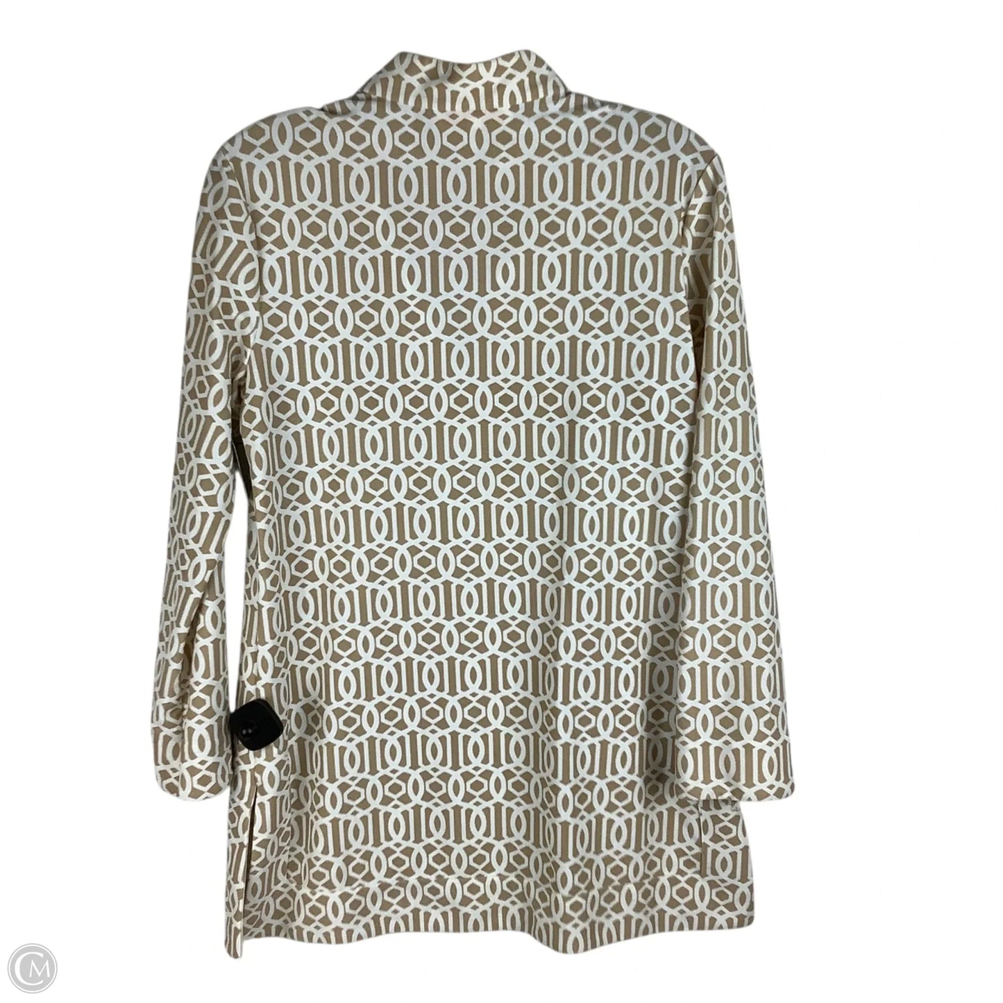 Top Long Sleeve By Jude Connally In Tan, Size: M