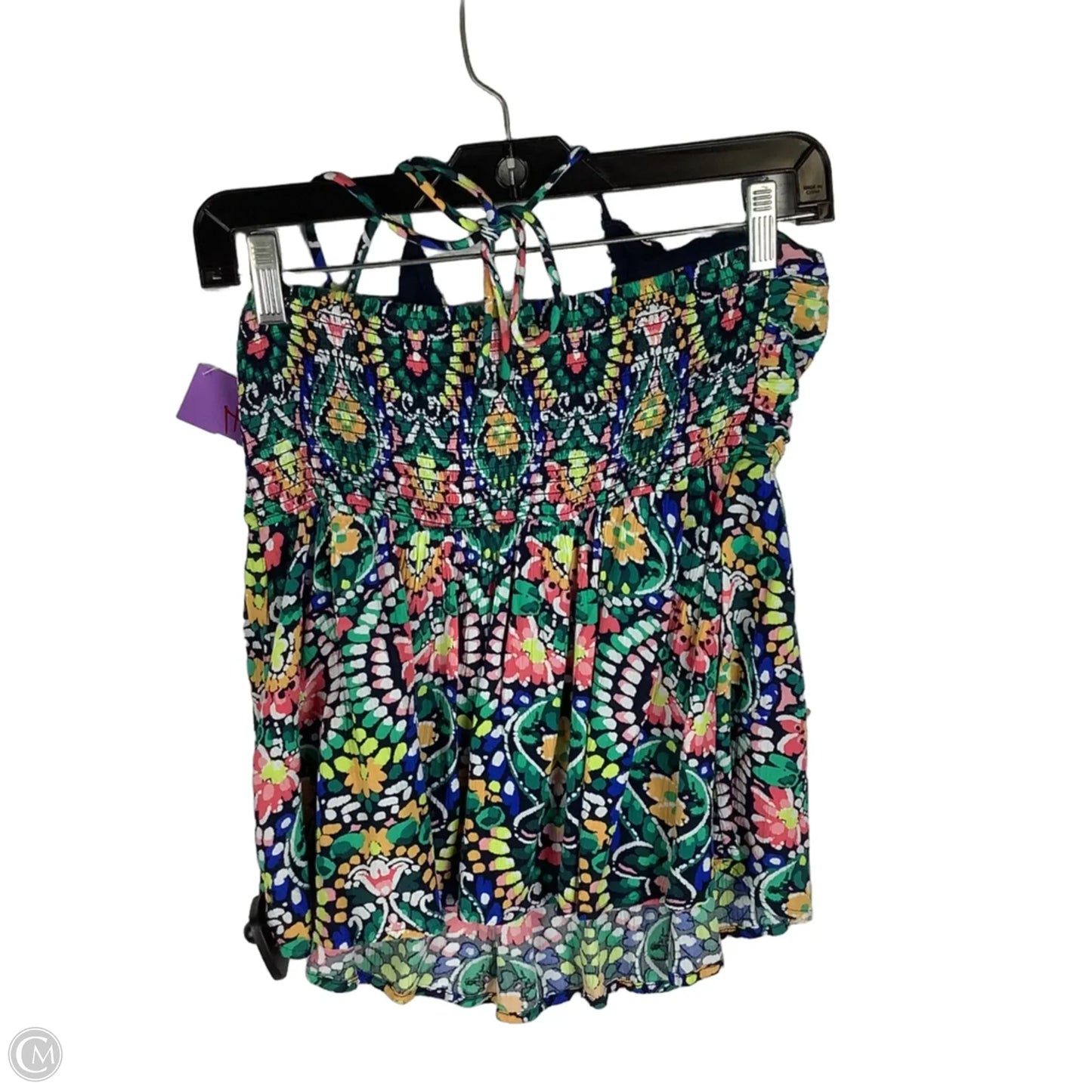 Top Sleeveless By Old Navy In Floral Print, Size: S