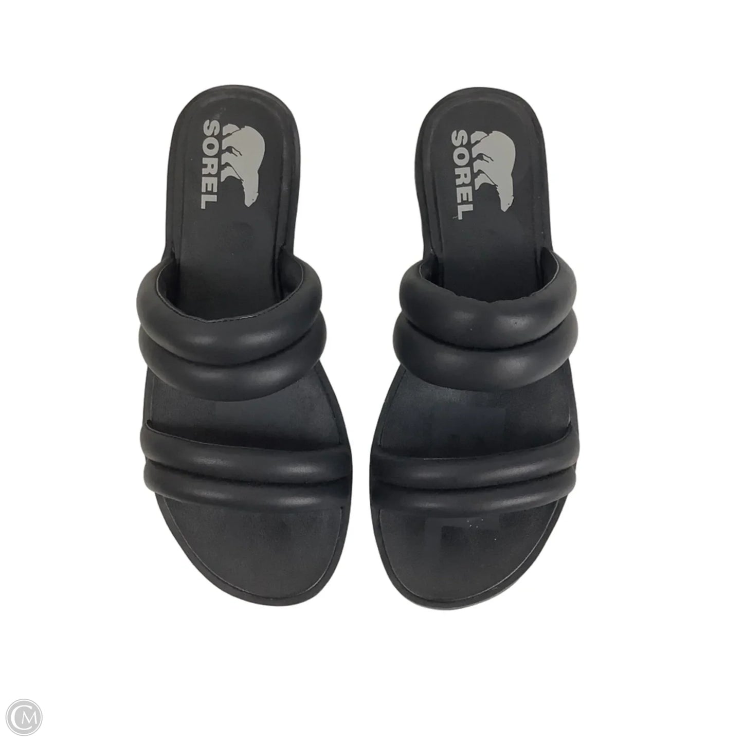 Sandals Flats By Sorel In Black, Size: 8.5