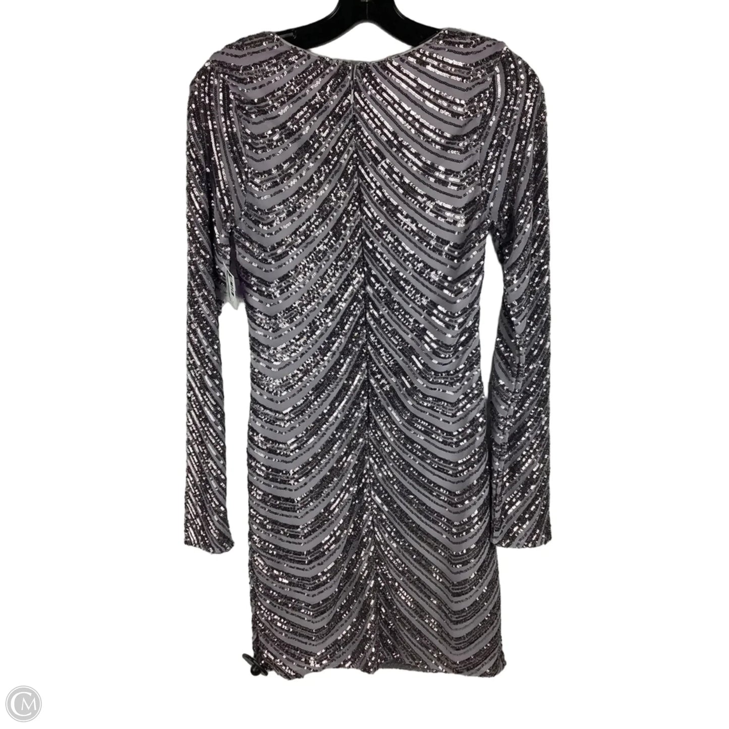 Dress Party Short By Gb In Silver, Size: S
