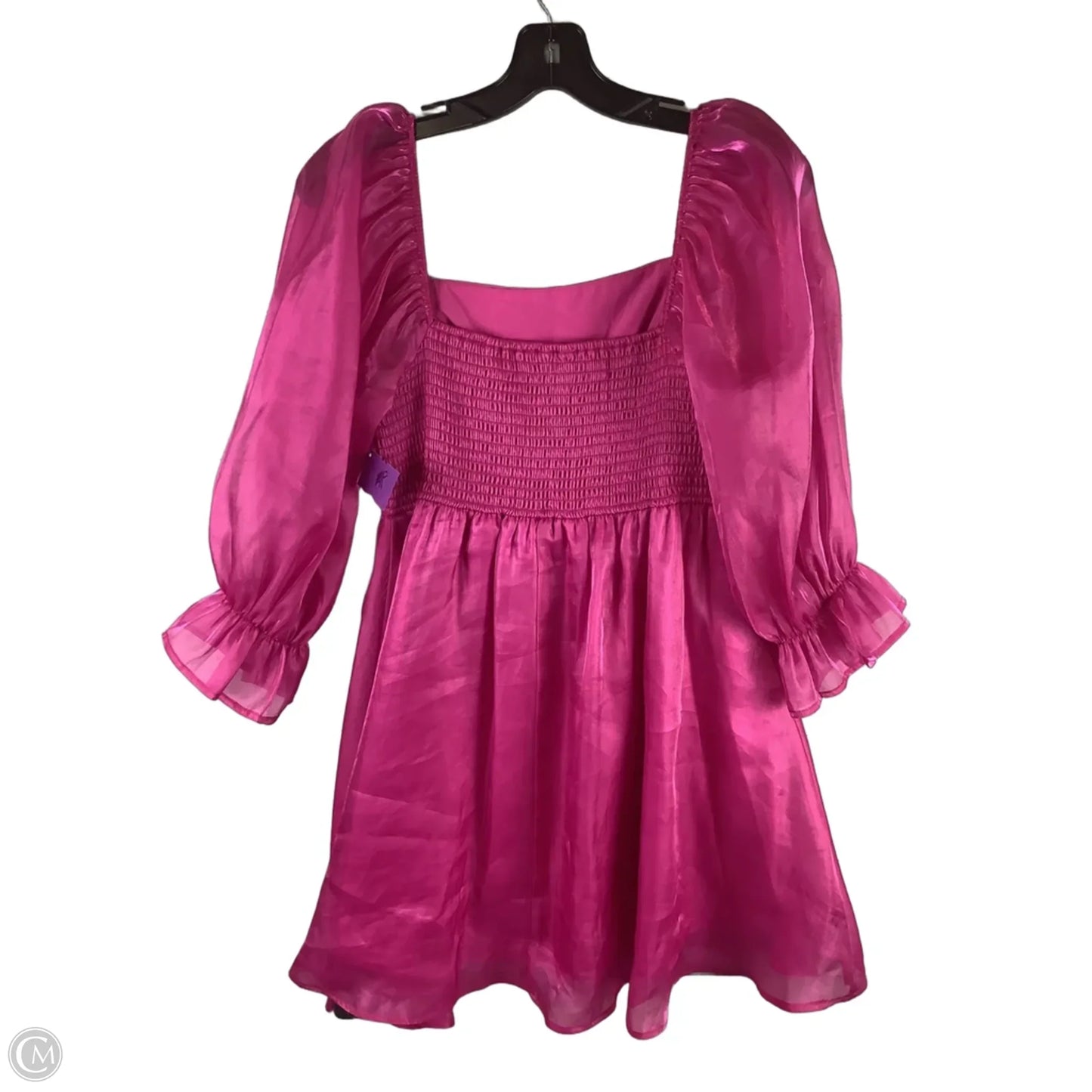 Dress Party Short By Clothes Mentor In Pink, Size: Xl