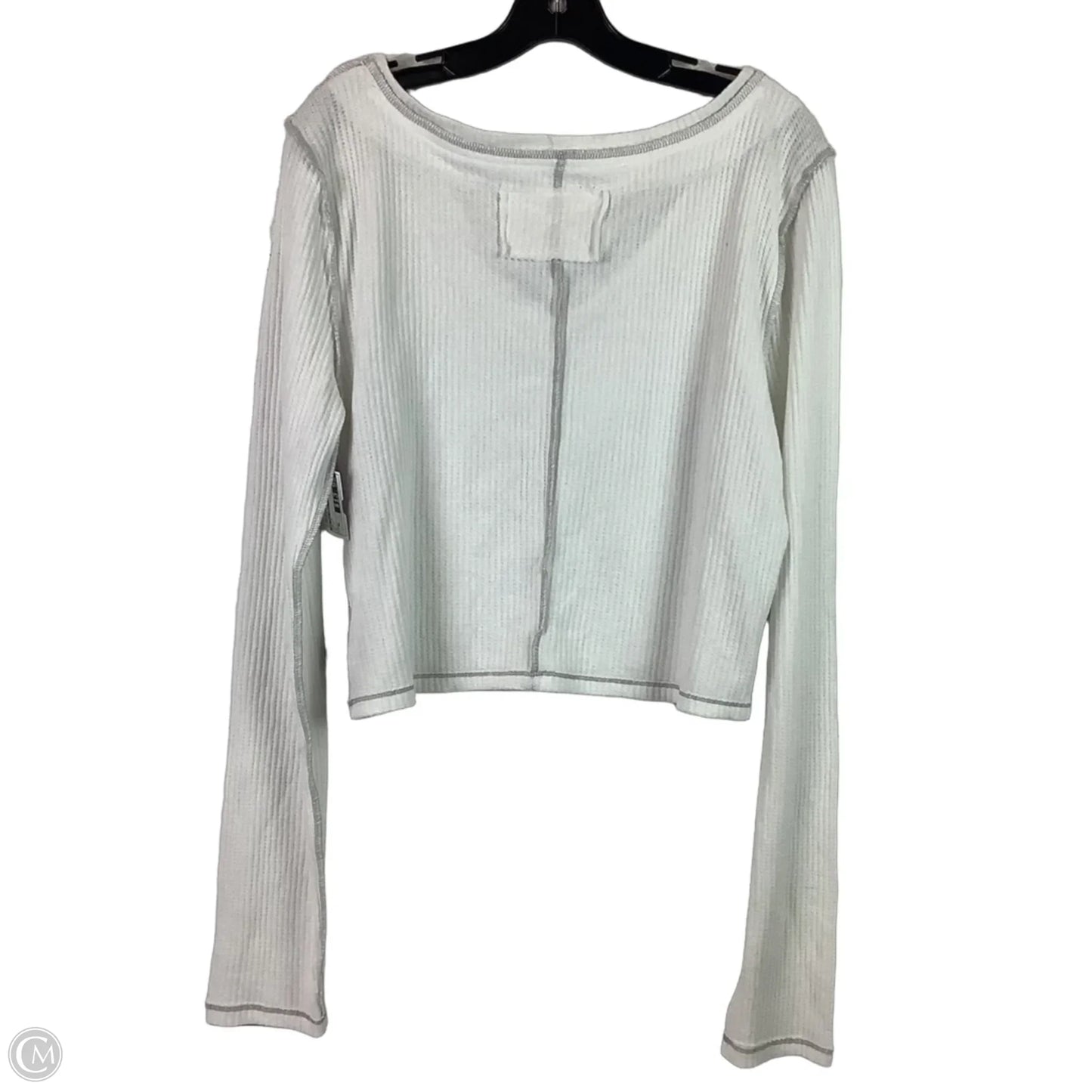 Top Long Sleeve By We The Free In White, Size: Xl