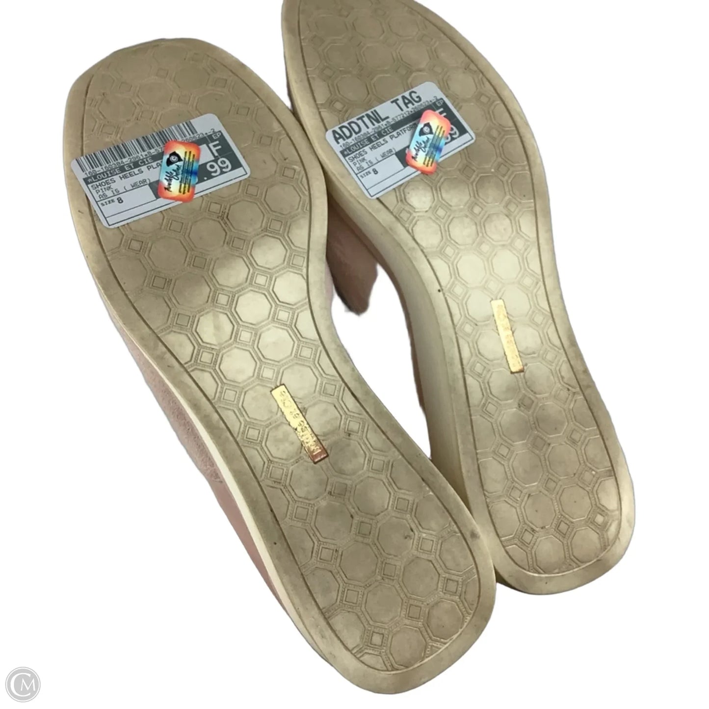 Shoes Heels Platform By Louise Et Cie In Pink, Size: 8