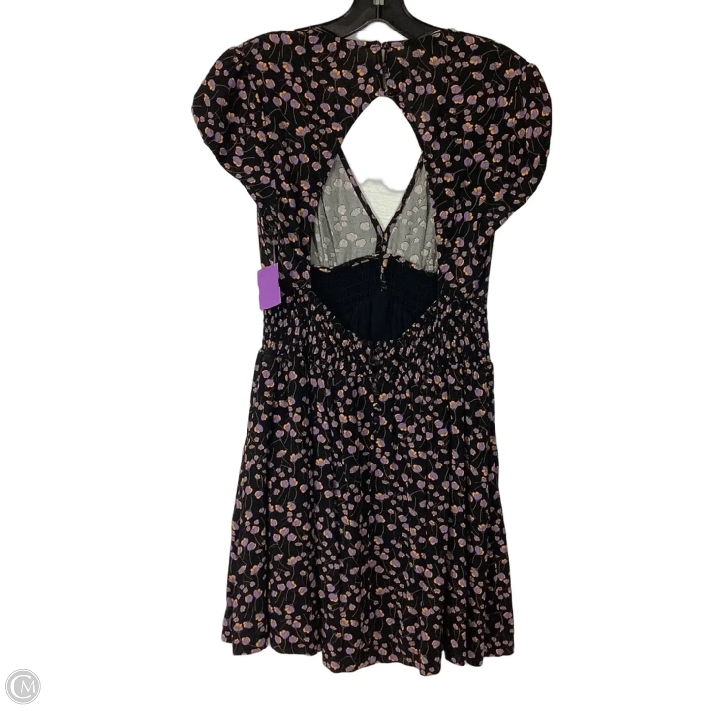 Dress Casual Short By Free People In Black & Purple, Size: S