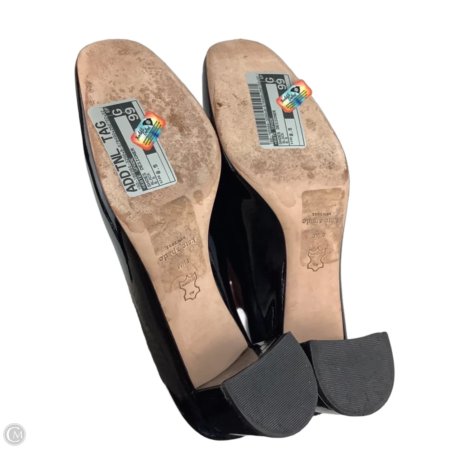 Shoes Designer By Kate Spade In Black, Size: 8.5