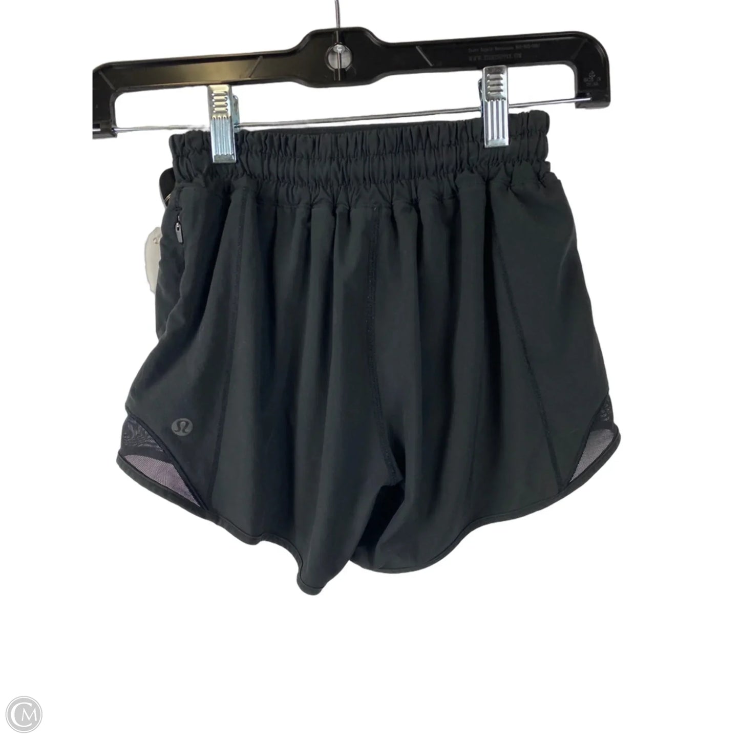 Athletic Shorts By Lululemon In Black, Size: 0