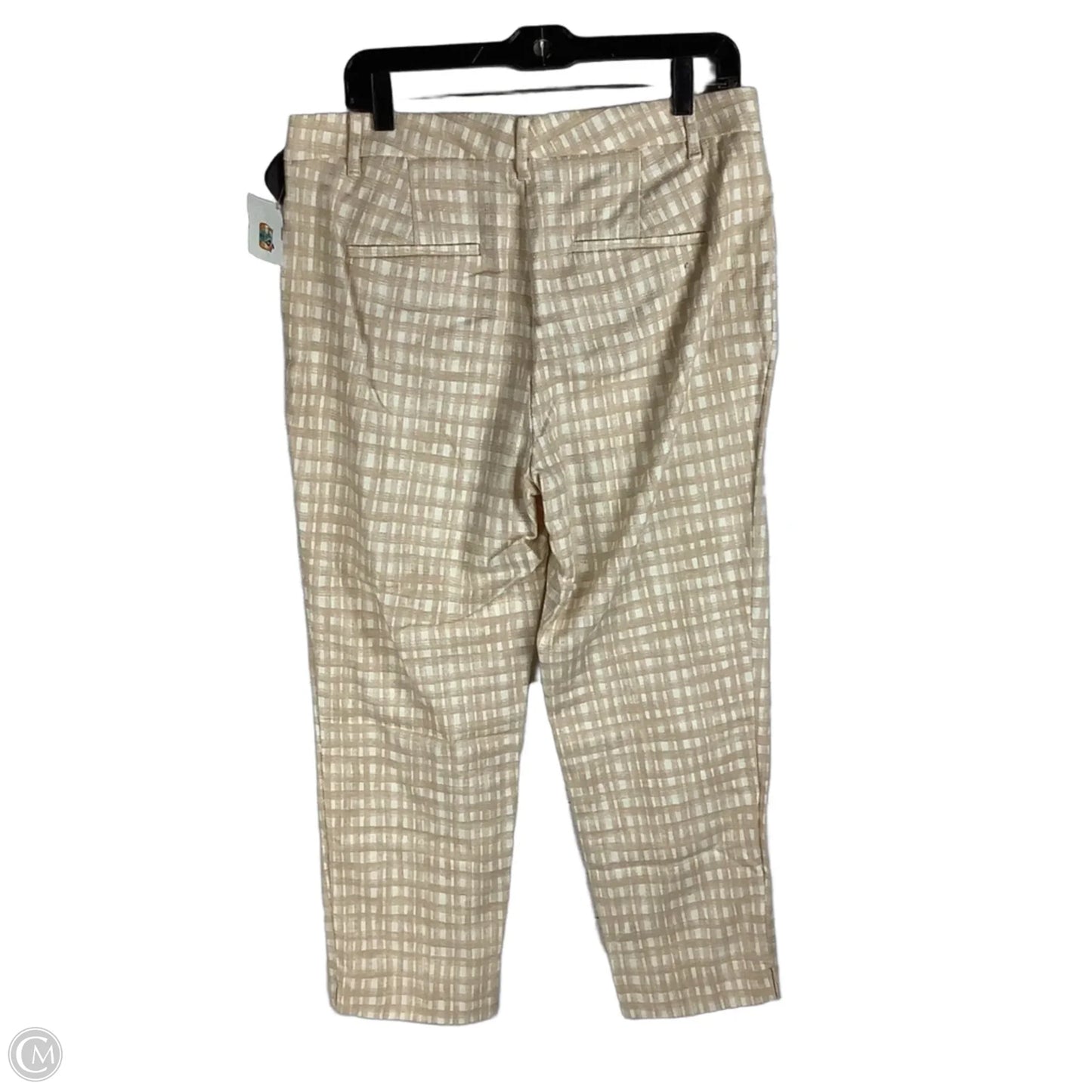 Pants Dress By Ann Taylor In Cream & White, Size: 10