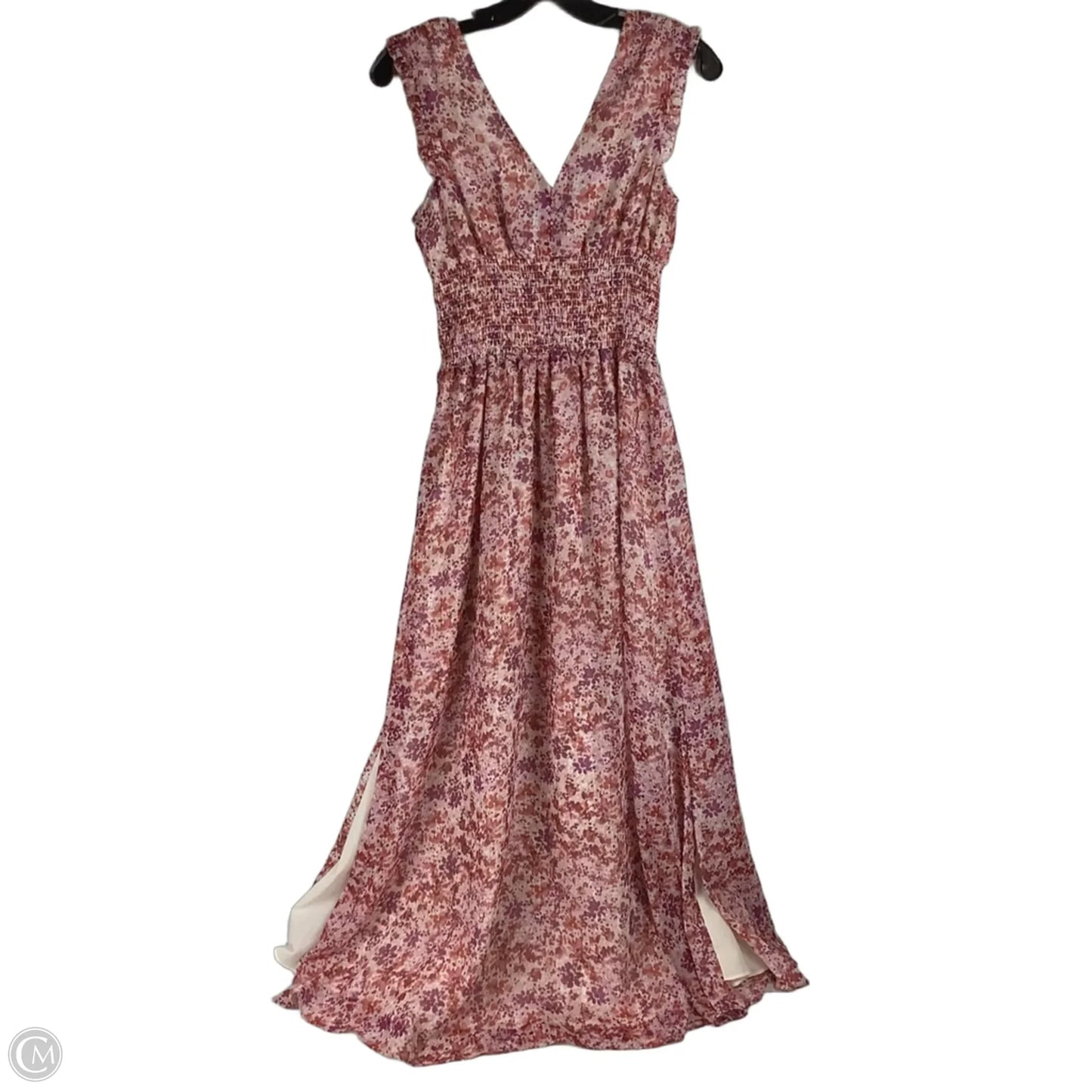 Dress Party Long By Banana Republic In Pink, Size: 4 petite