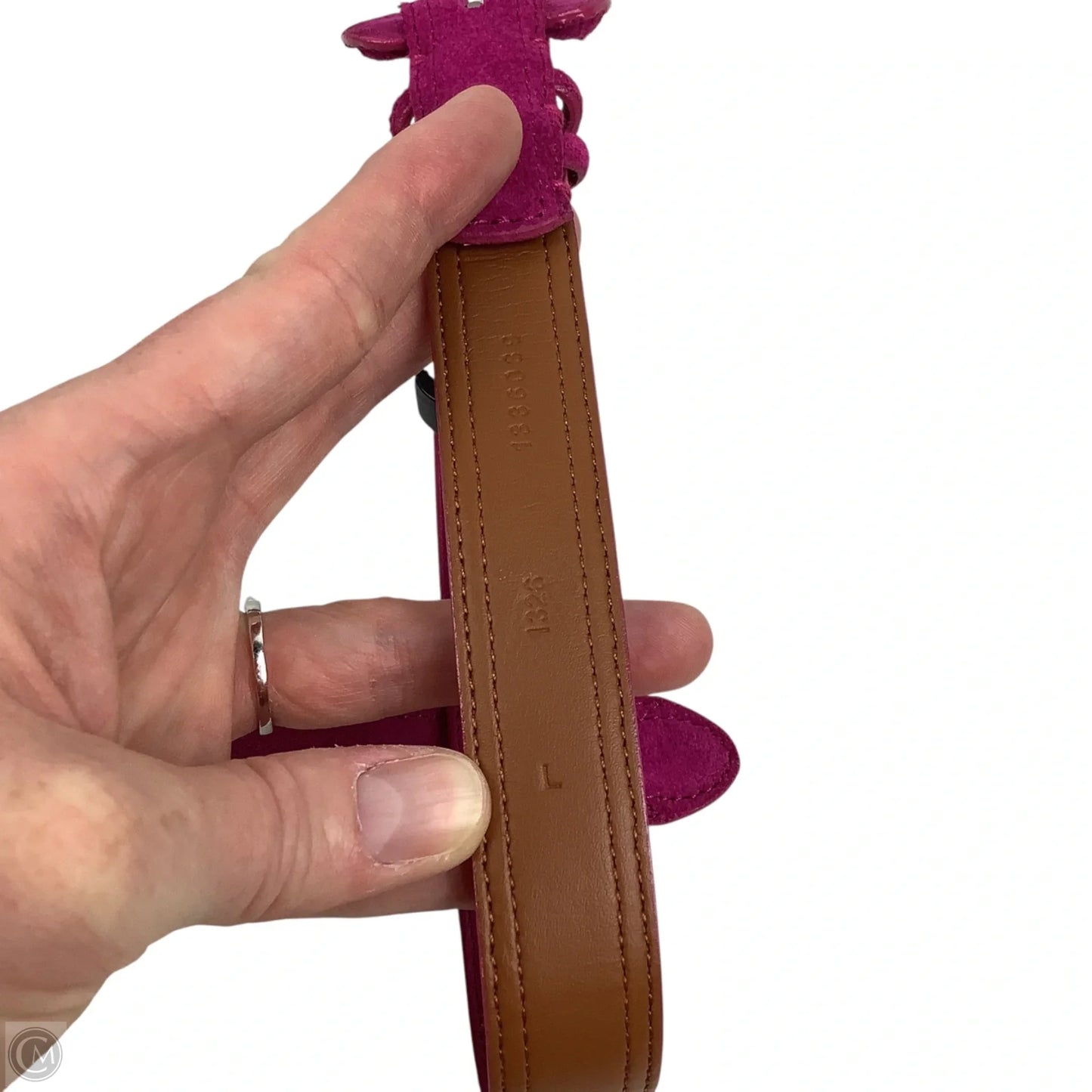Belt Leather By Lauren By Ralph Lauren, Size: Large
