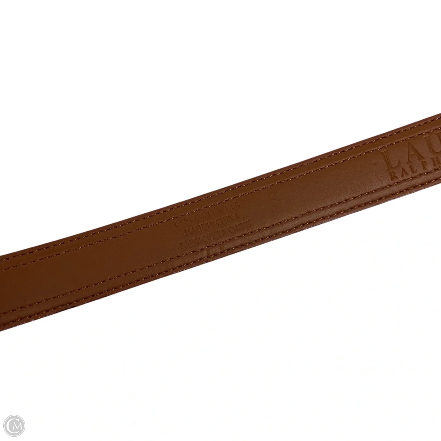 Belt Leather By Lauren By Ralph Lauren, Size: Large