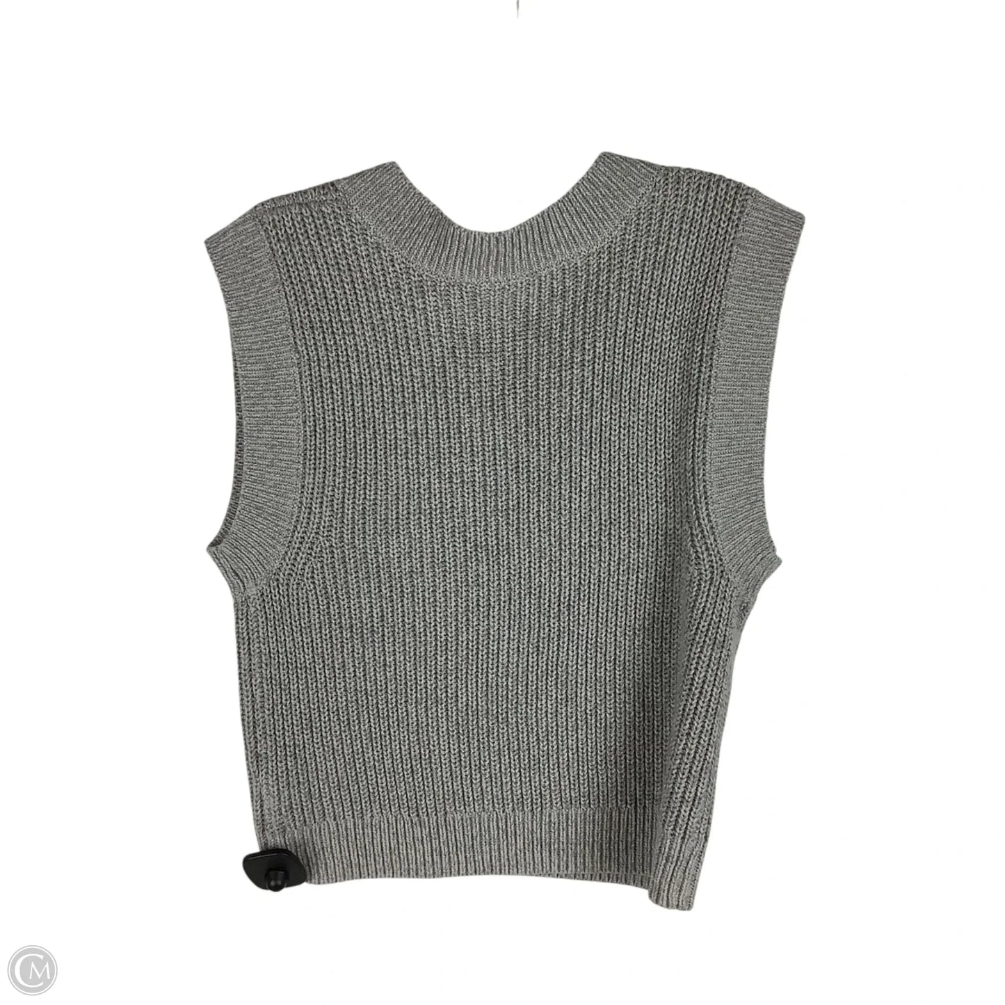 Sweater Short Sleeve By Divided In Grey, Size: Xs