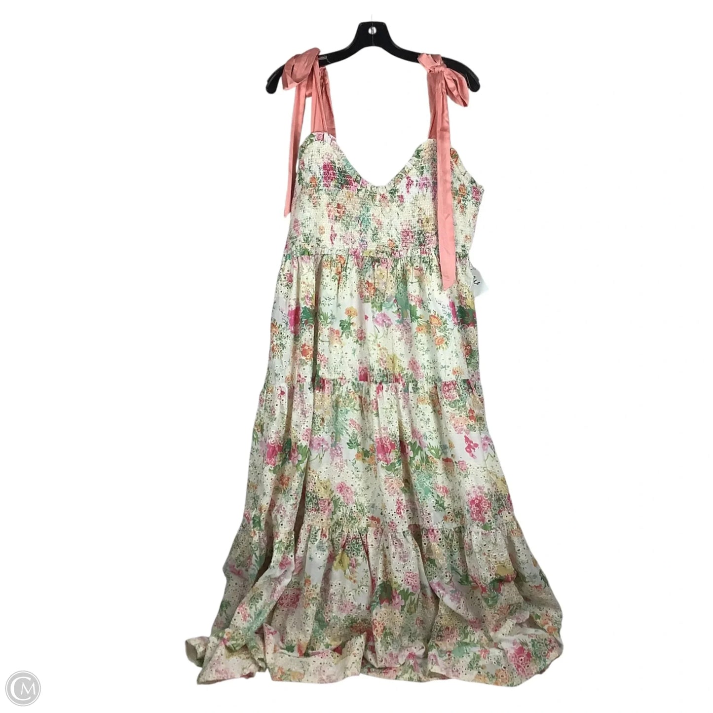 Dress Party Long By Impressions In Floral Print, Size: 1x