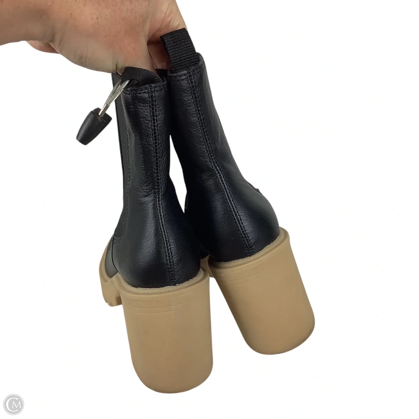Boots Ankle Heels By Dolce Vita In Black, Size: 7.5