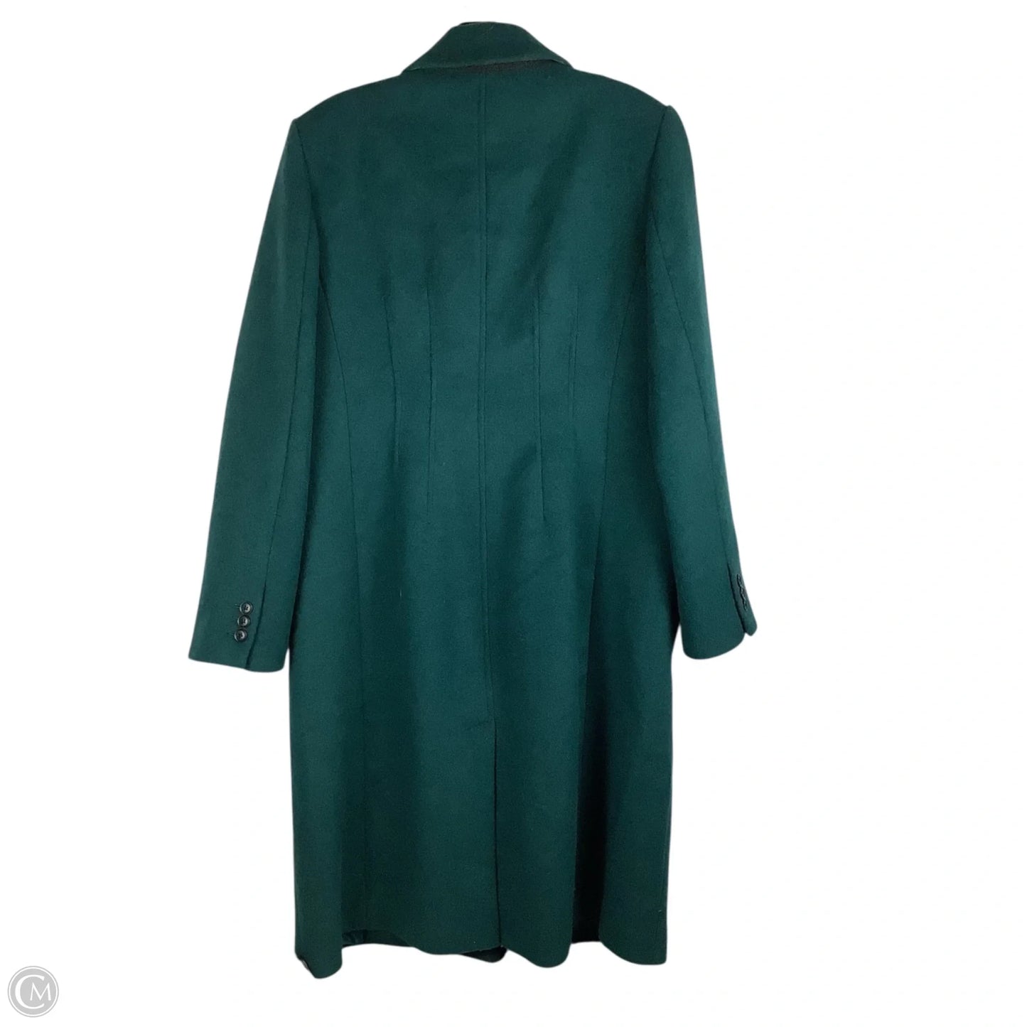 Coat Peacoat By Loft In Teal, Size: M