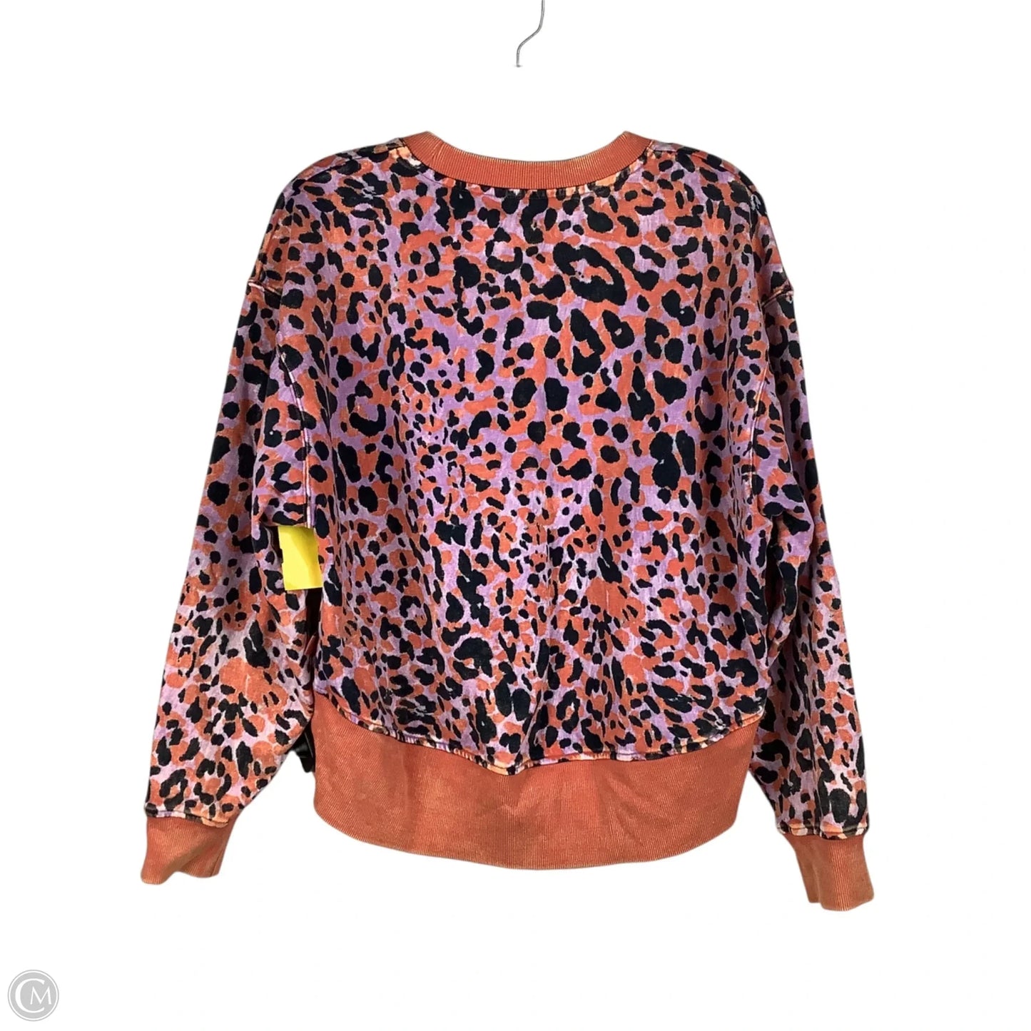 Sweatshirt Crewneck By Joy Lab In Animal Print, Size: M