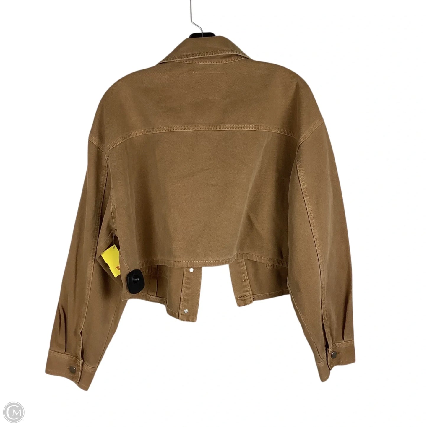 Jacket Denim By Fashion Nova In Brown, Size: 1x