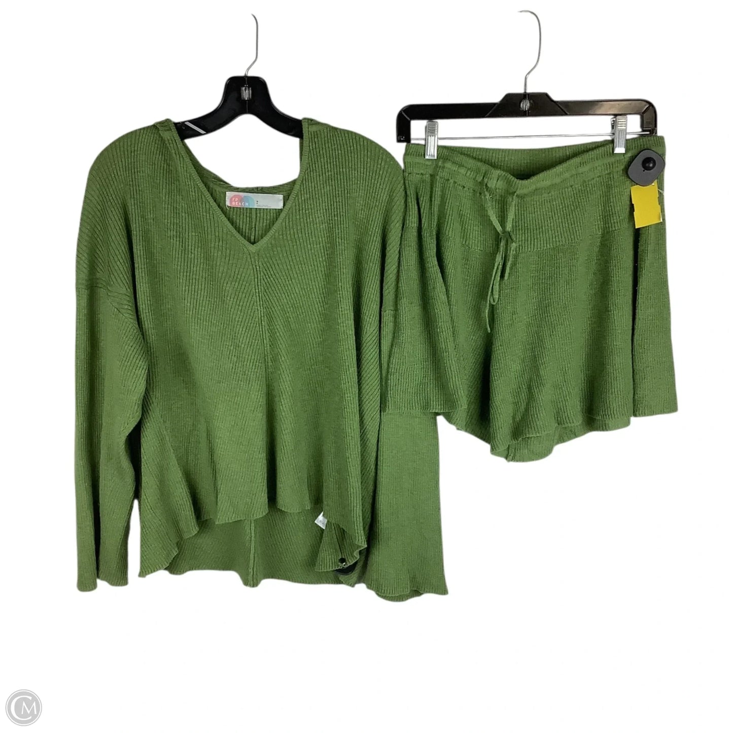 Shorts Set By Free People In Green, Size: S
