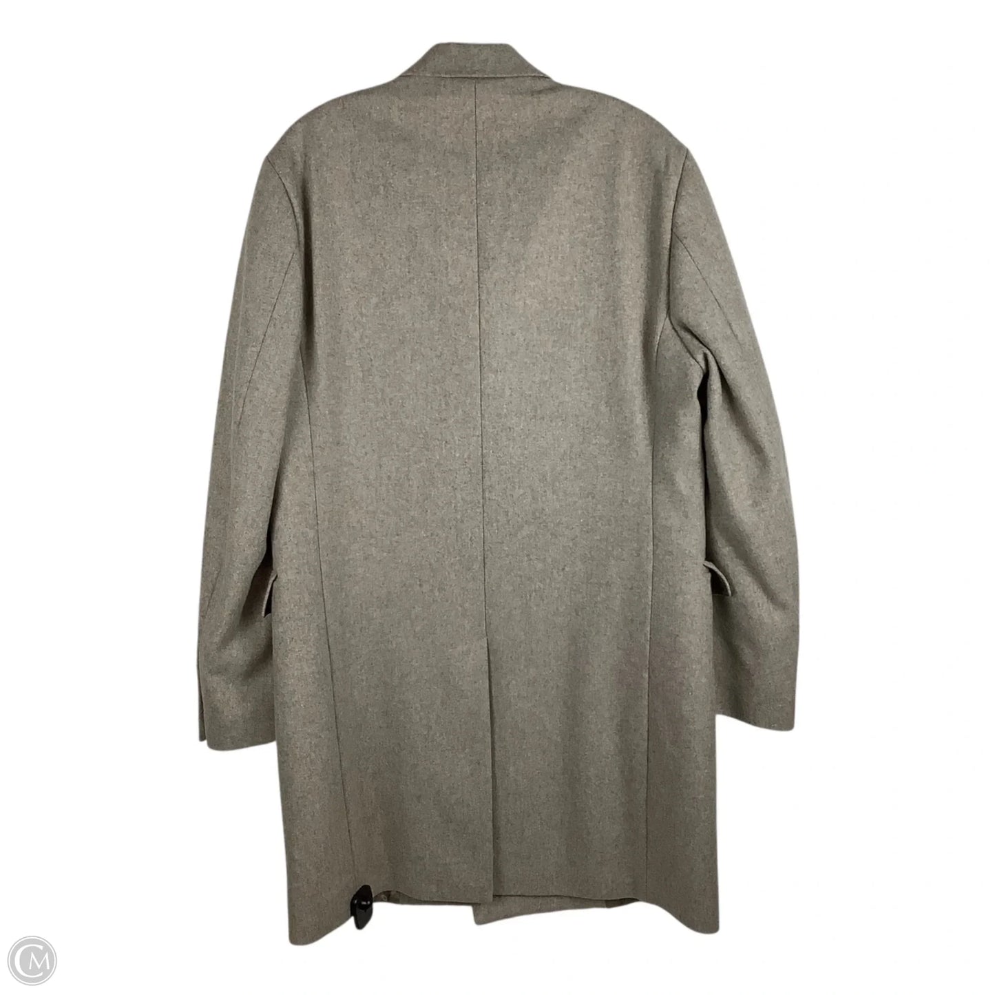 Coat Peacoat By Reiss In Taupe, Size: L
