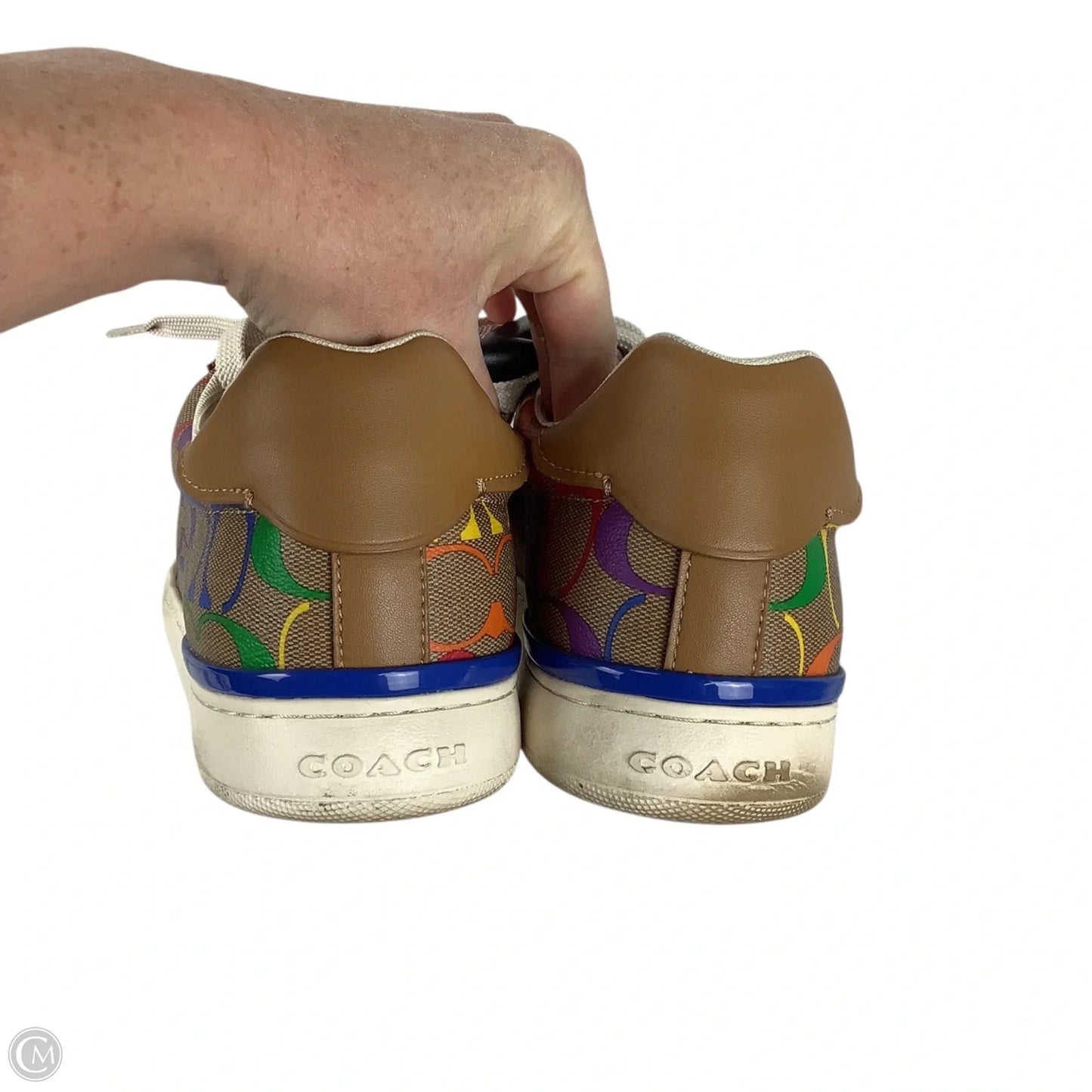 Shoes Designer By Coach In Multi-colored, Size: 11