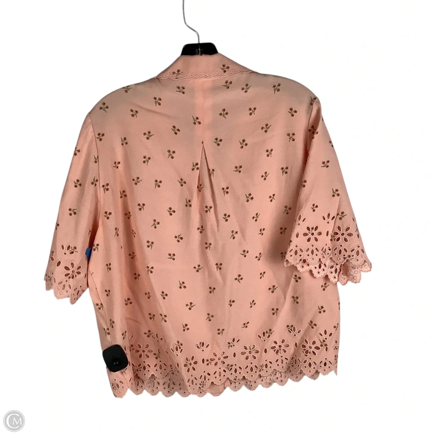 Top Short Sleeve Designer By Coach In Pink, Size: 2