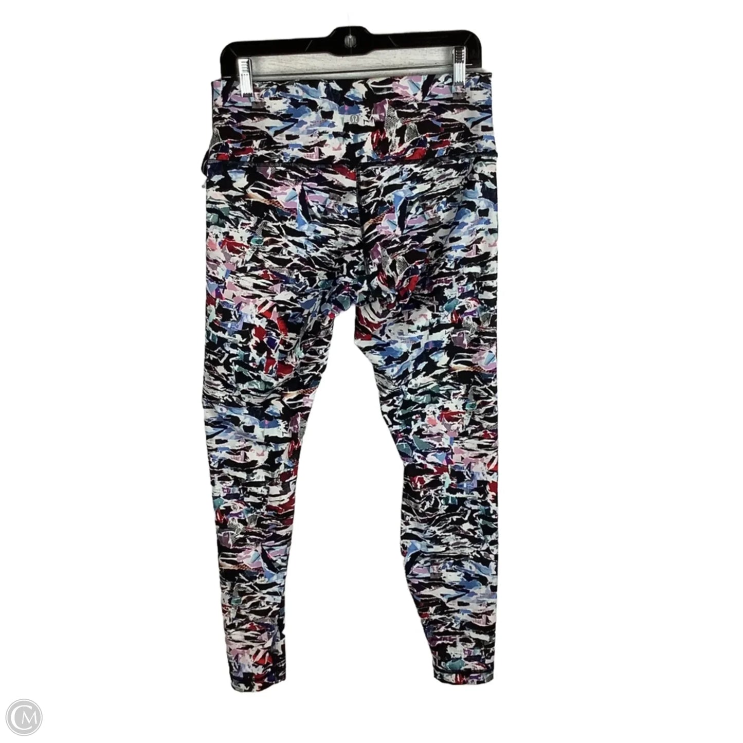 Athletic Leggings By Lululemon In Multi-colored, Size: 12