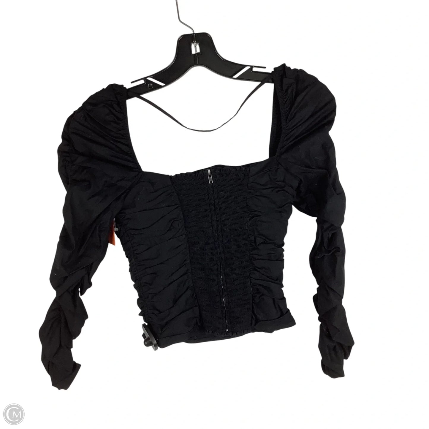 Top Long Sleeve By Reformation In Black, Size: 2