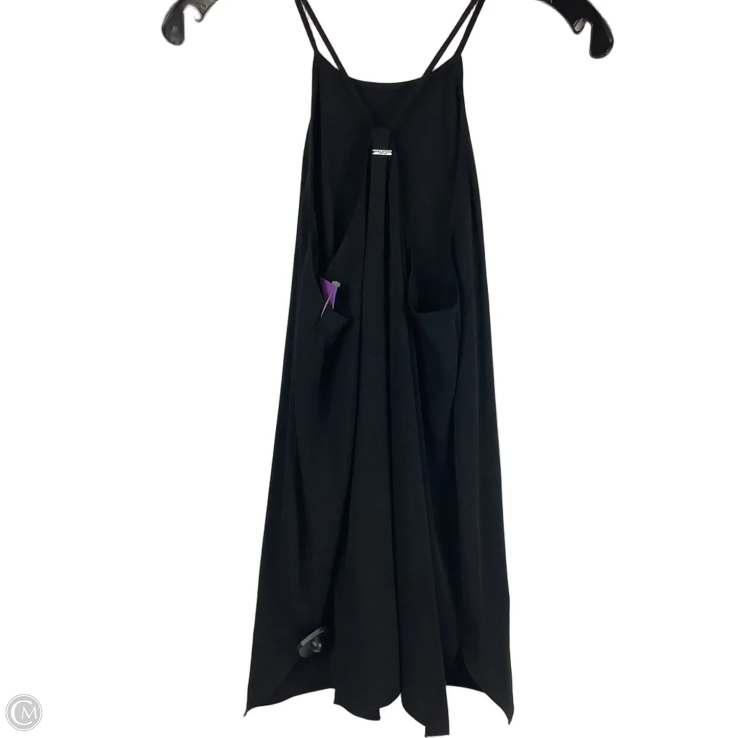 Top Sleeveless Designer By Halston In Black, Size: S
