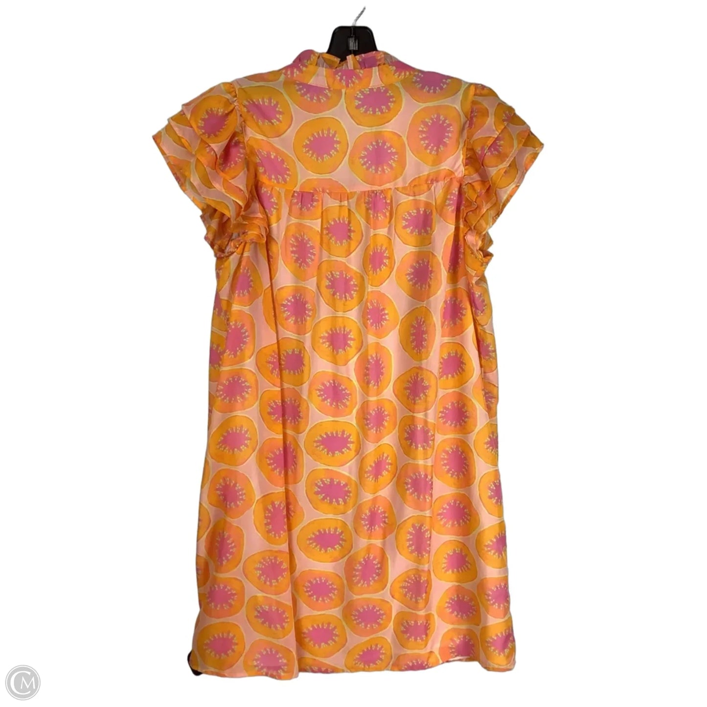 Dress Party Short By Michelle Mcdowell In Orange & Pink, Size: M
