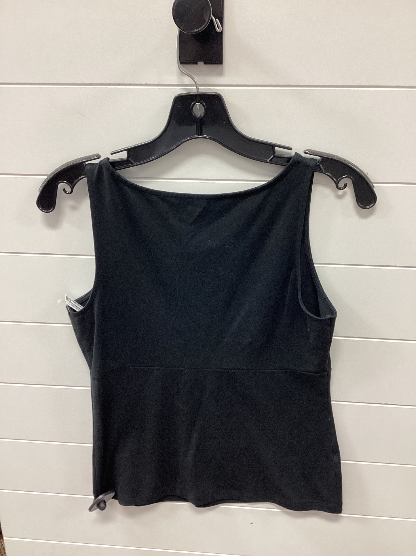 Top Sleeveless By Eddie Bauer In Black, Size:S