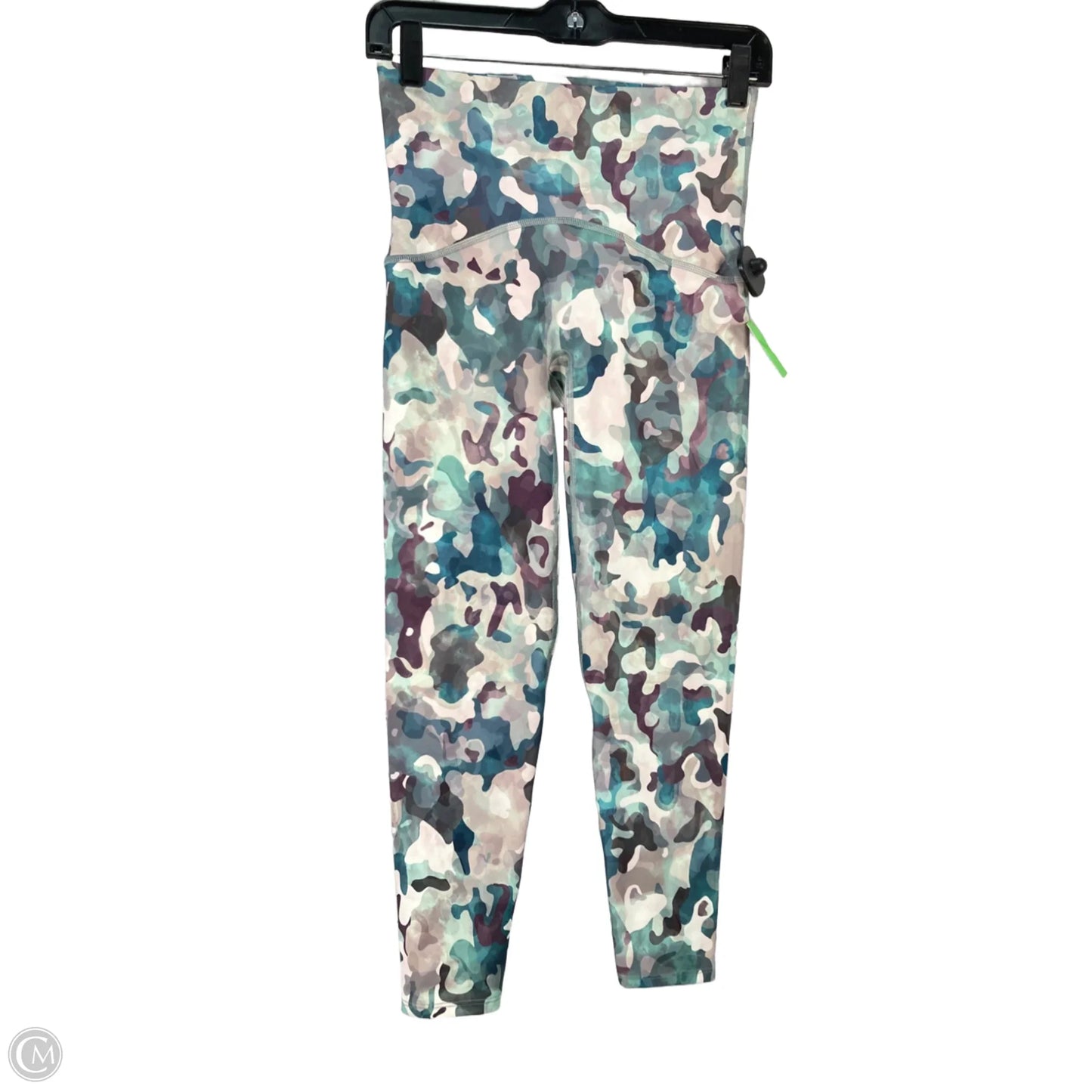 Athletic Leggings By Spanx In Blue & Purple, Size: S