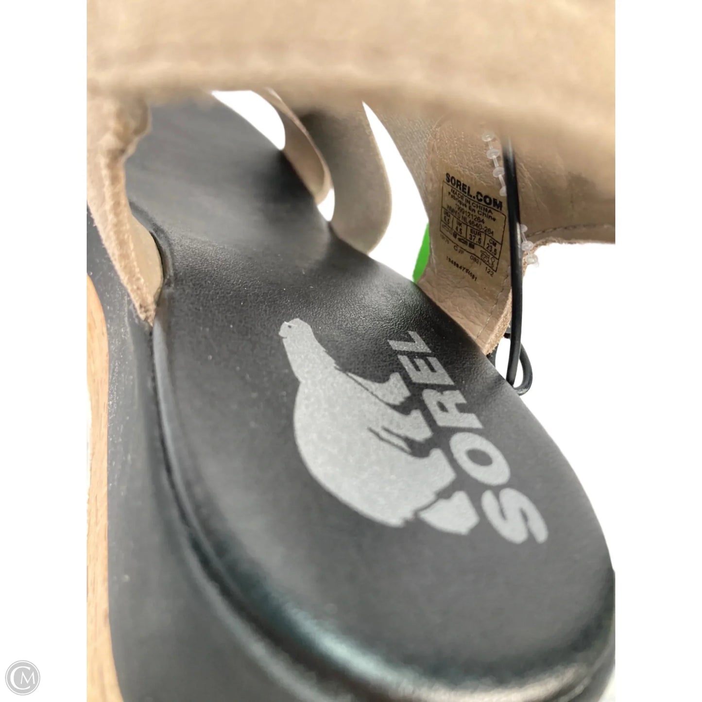 Sandals Heels Platform By Sorel In Tan, Size: 6.5
