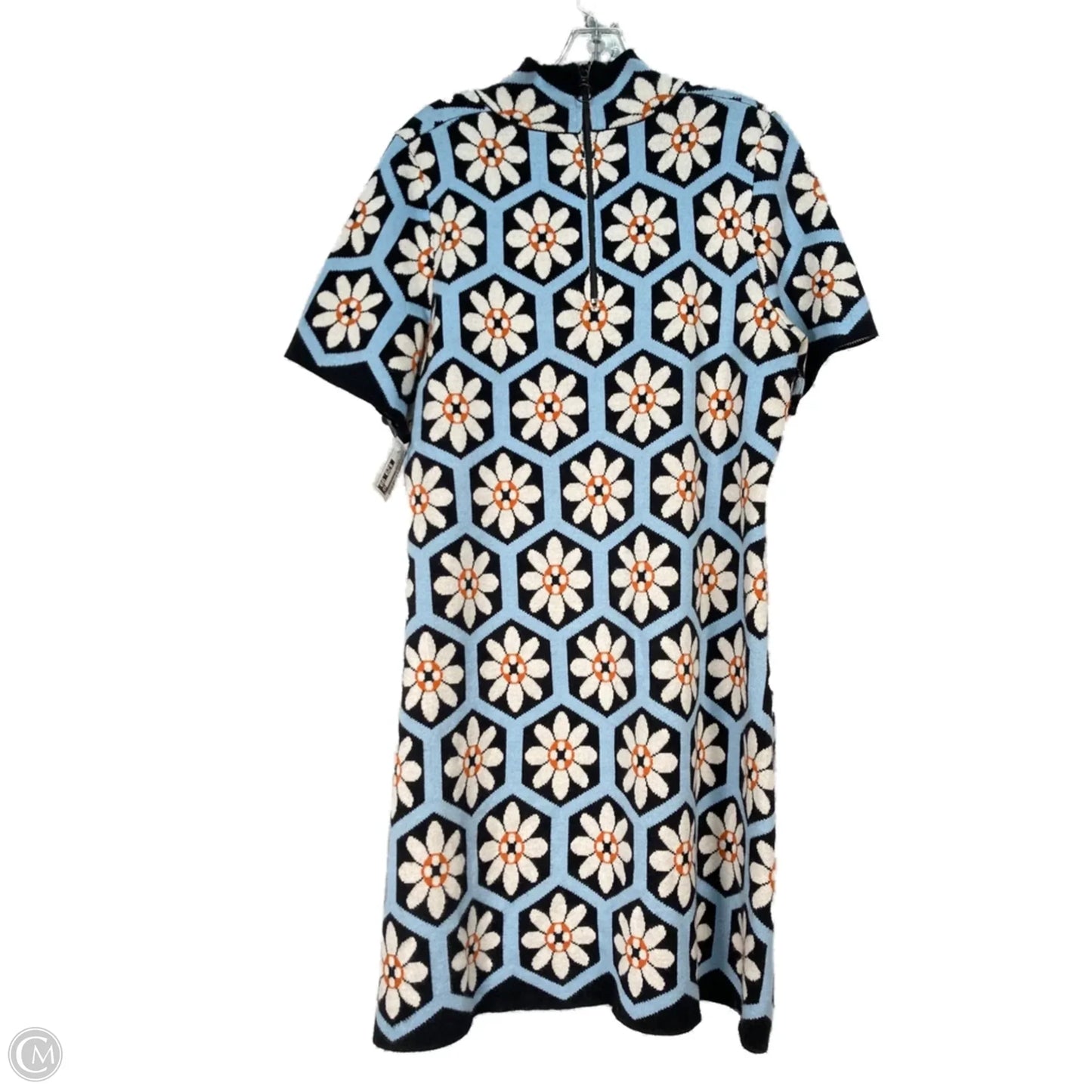 Dress Sweater By Anthropologie In Black & Blue, Size: XL