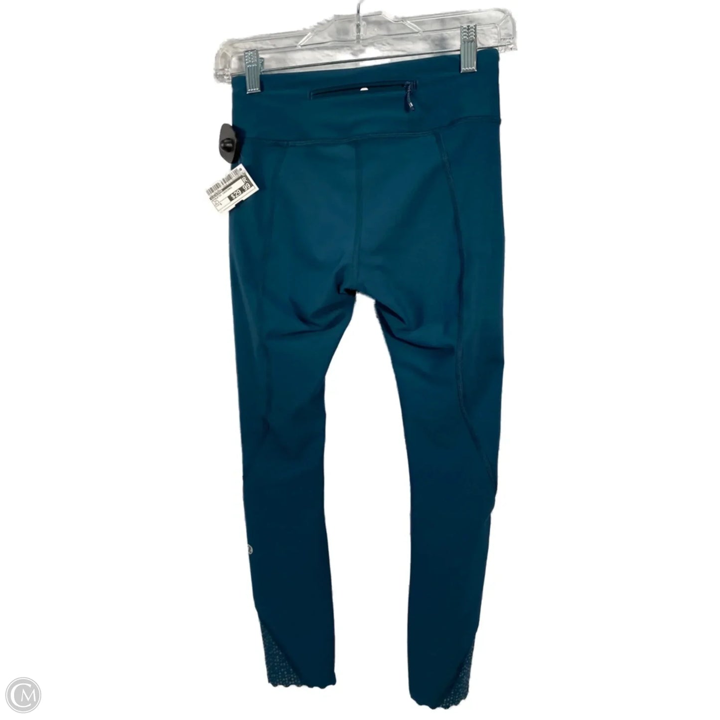 Athletic Leggings By Lululemon In Teal, Size: S