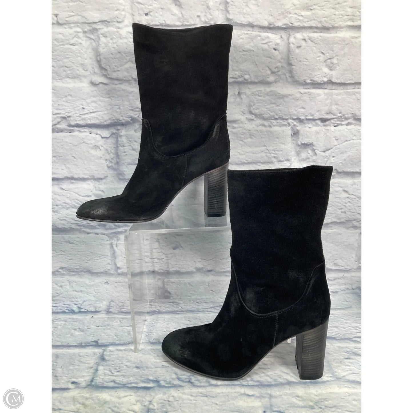 Boots Ankle Heels By Free People In Black, Size: 9.5