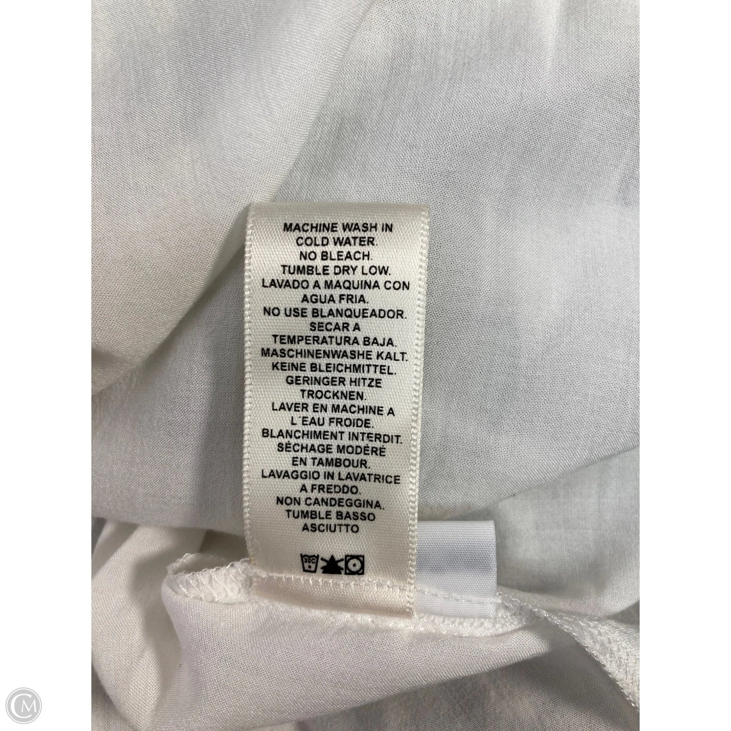 Dress Casual Short By Cloth & Stone In Blue & White, Size: Xs