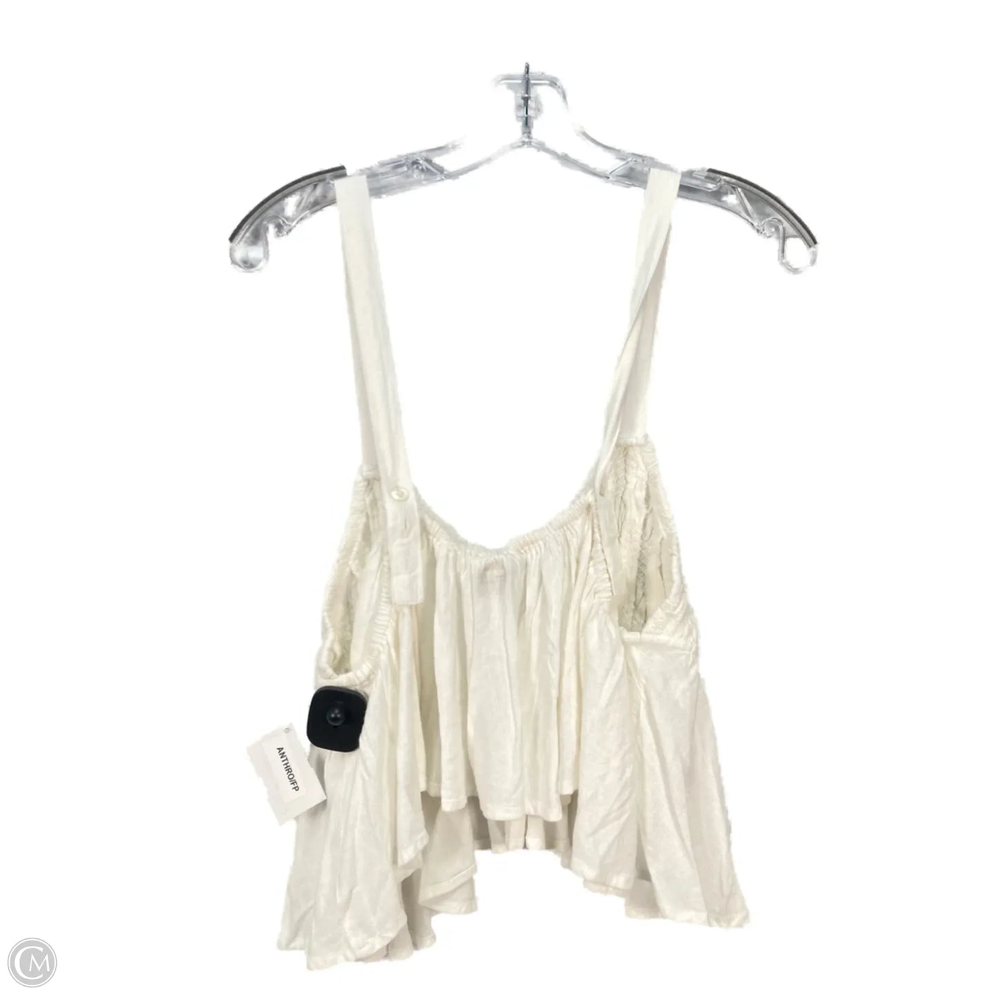 Top Sleeveless By Free People In Cream, Size: M