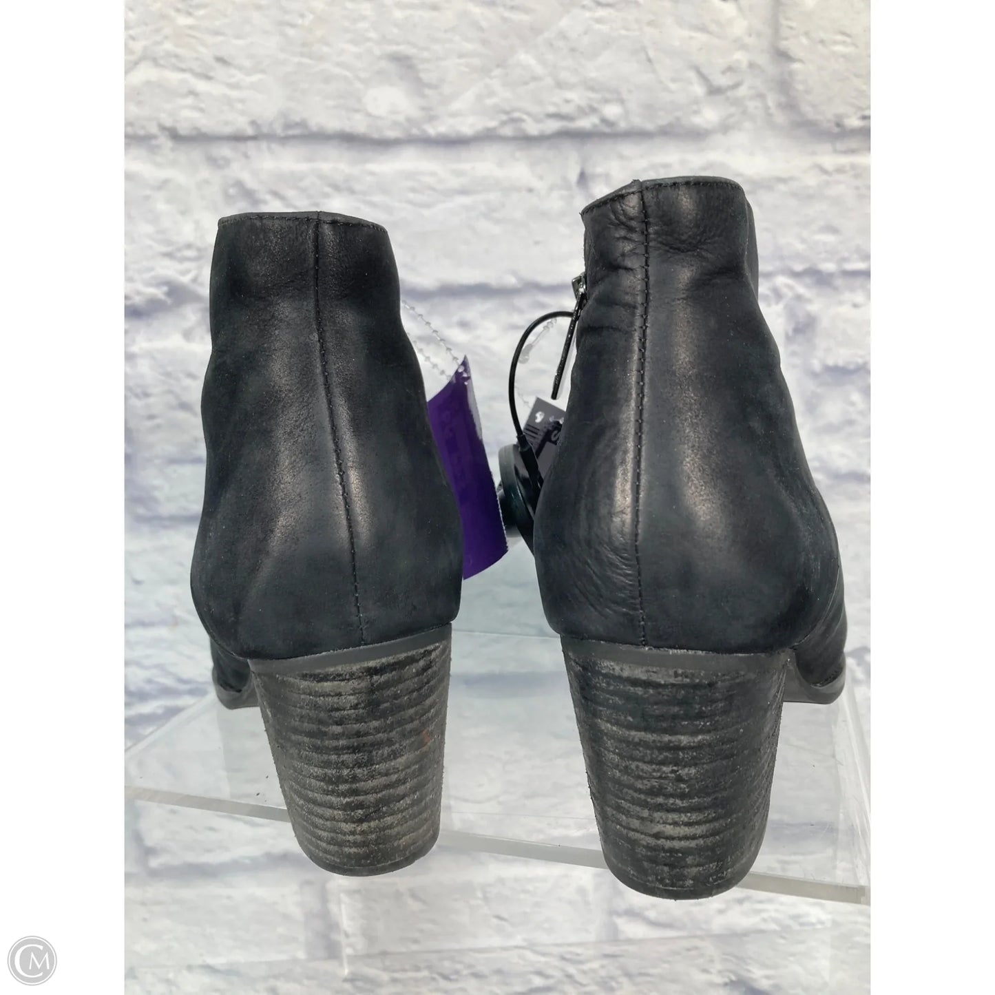 Boots Ankle Heels By Blondo In Black, Size: 8