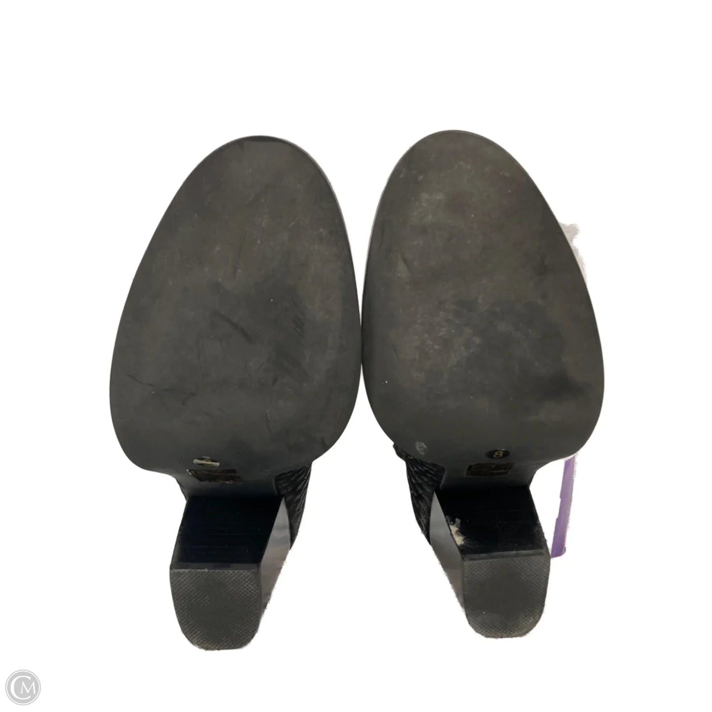 Boots Ankle Heels By Jeffery Campbell In Black, Size: 8