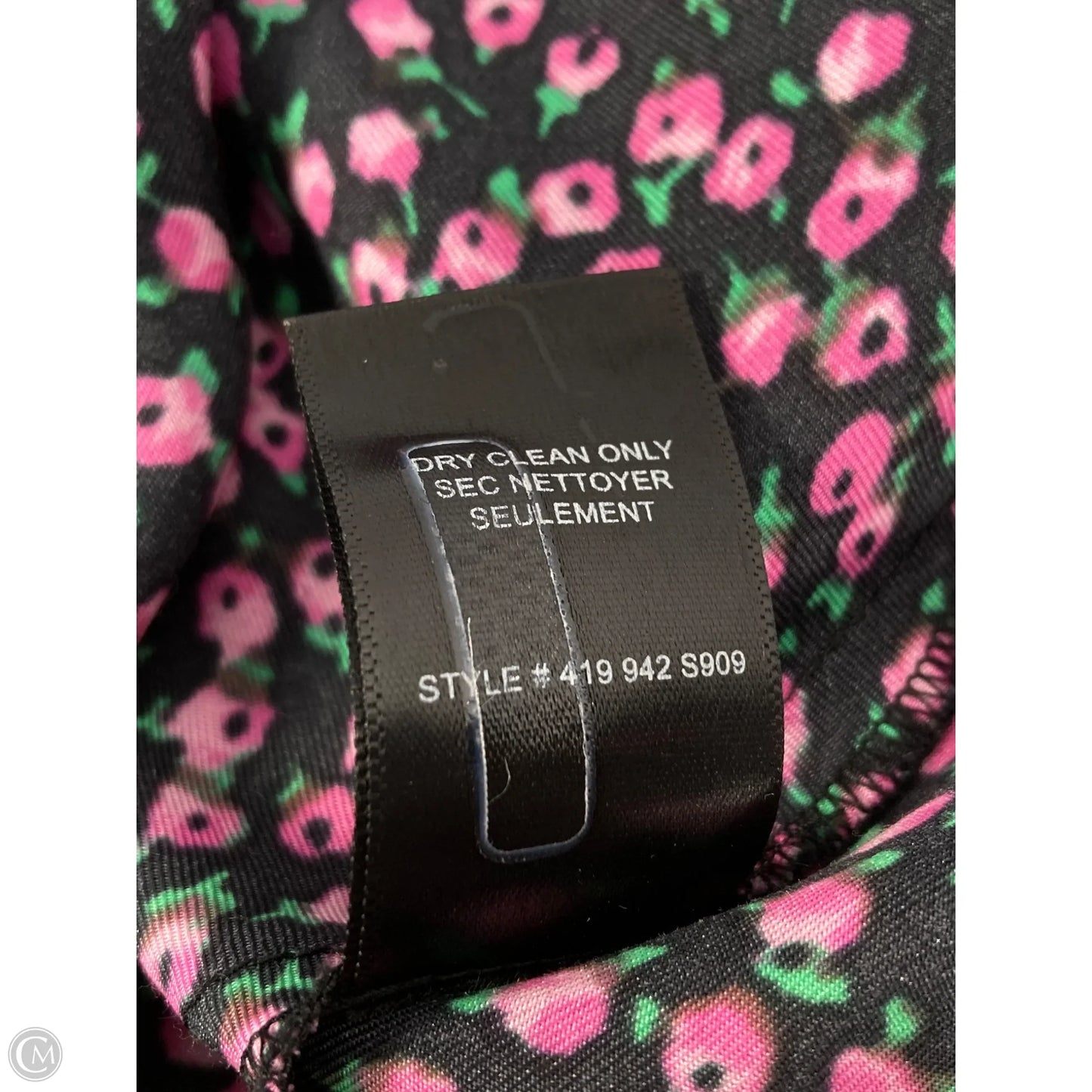 Skirt Maxi By Rebecca Taylor In Black & Pink, Size: 0