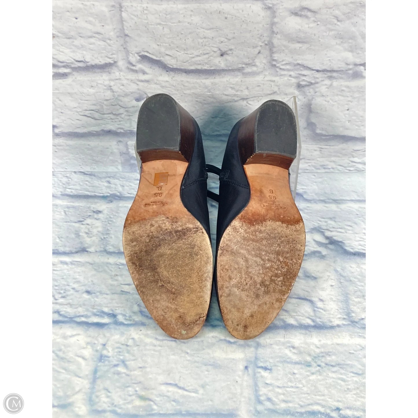 Boots Designer By Coach In Black, Size: 9.5