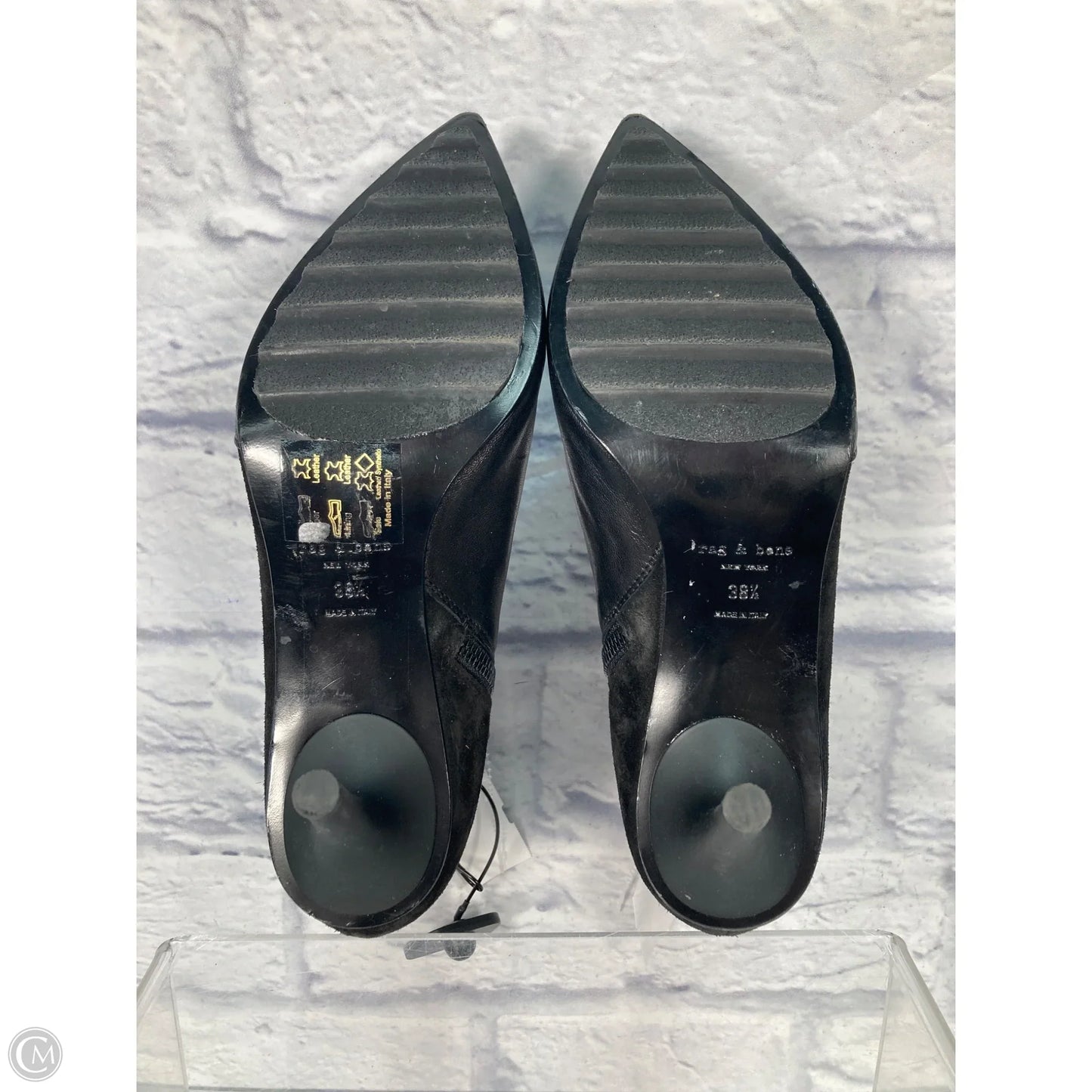 Boots Ankle Heels By Rag And Bone In Black, Size: 8