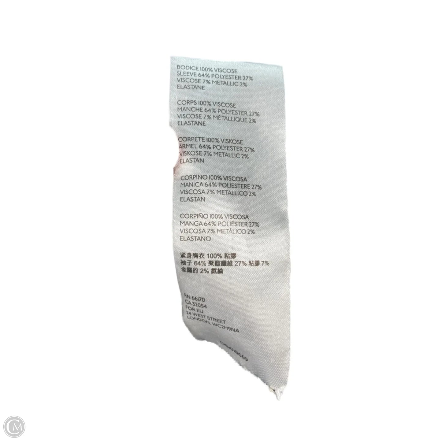 Top Short Sleeve By Maeve In Black & Green, Size: Sp