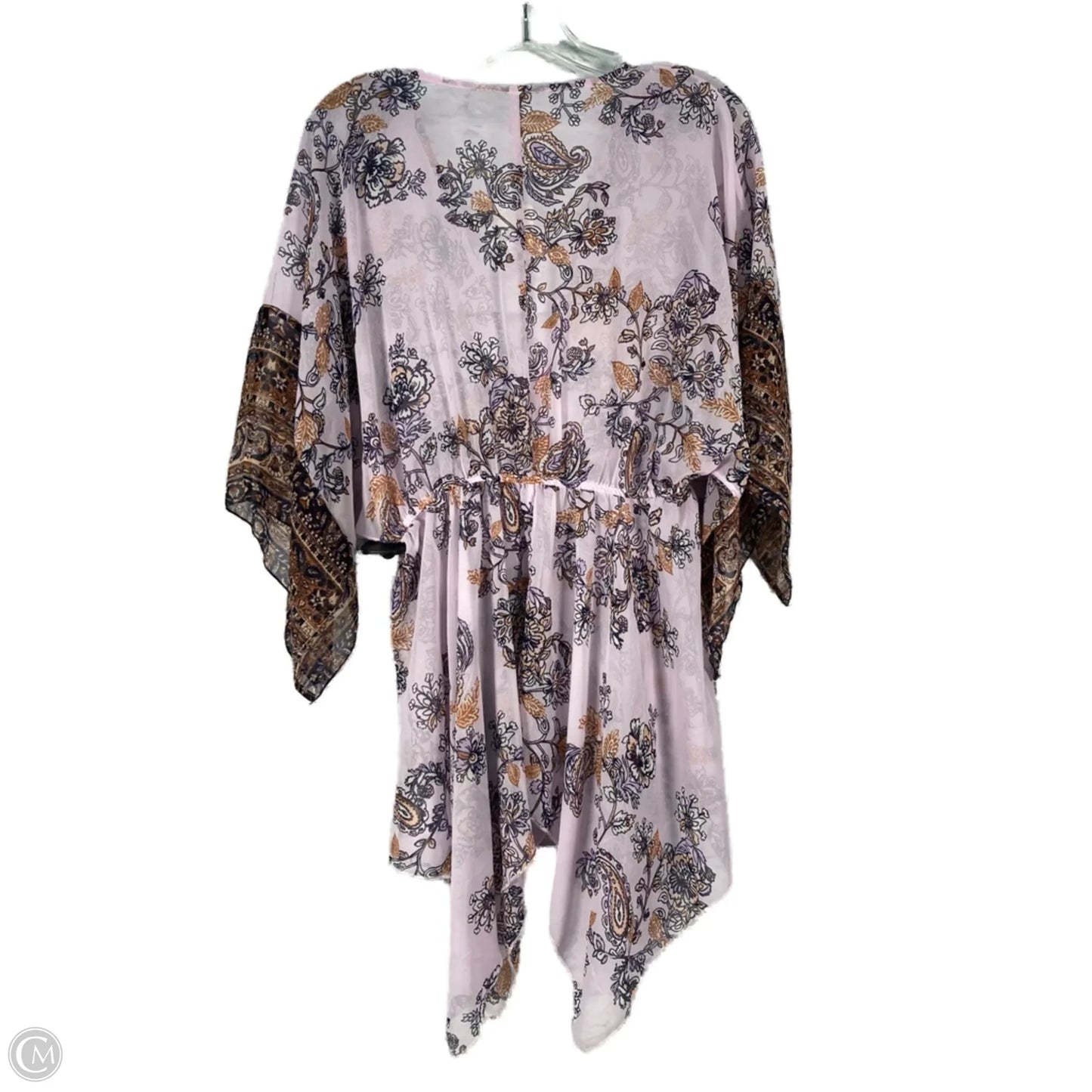 Kimono By Free People In Purple & Tan, Size: S
