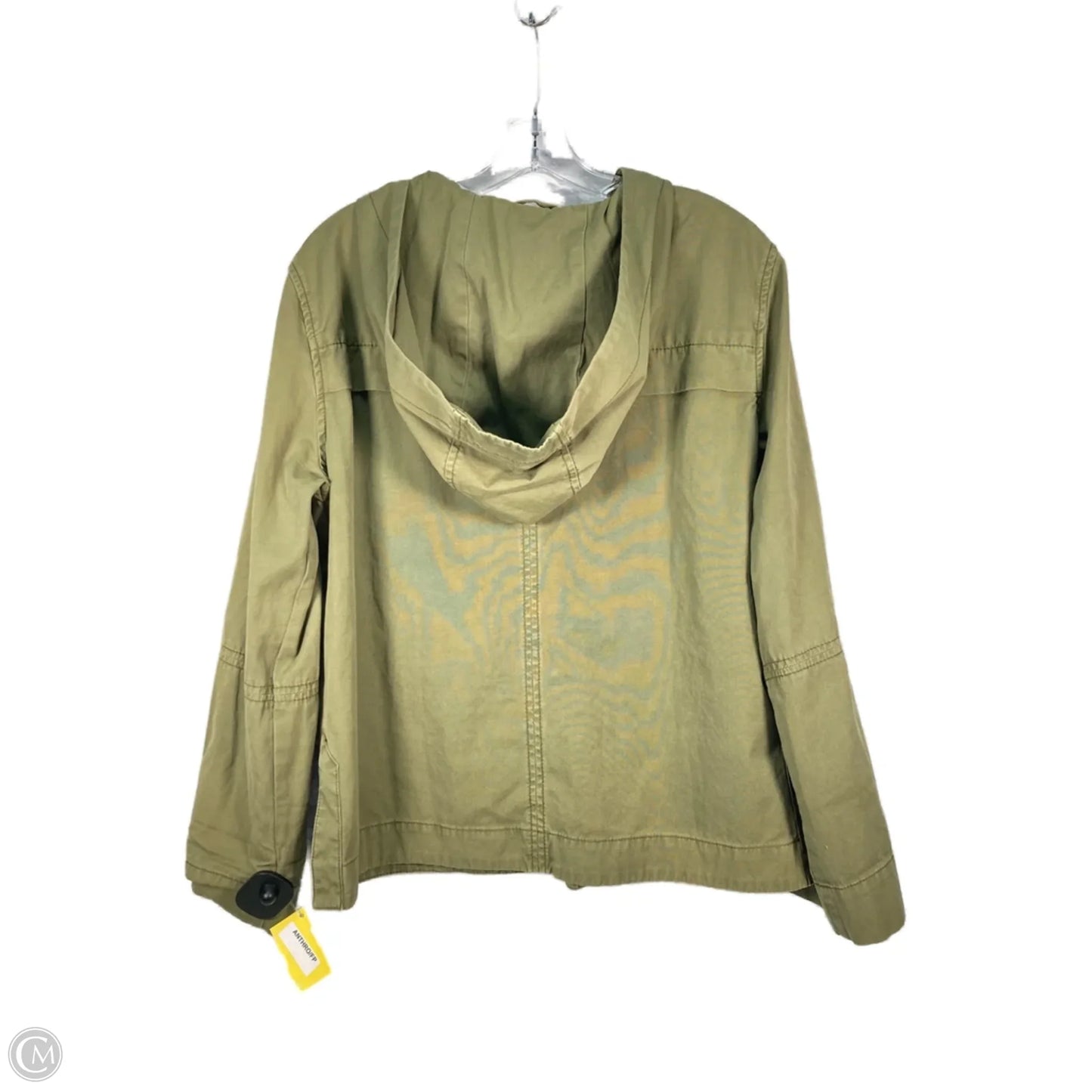 Jacket Shirt By Free People In Green, Size: S