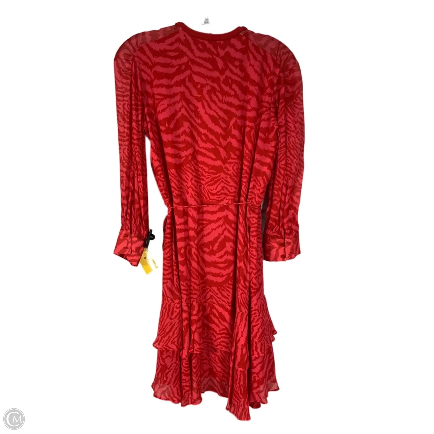 Dress Designer By All Saints In Pink & Red, Size: S