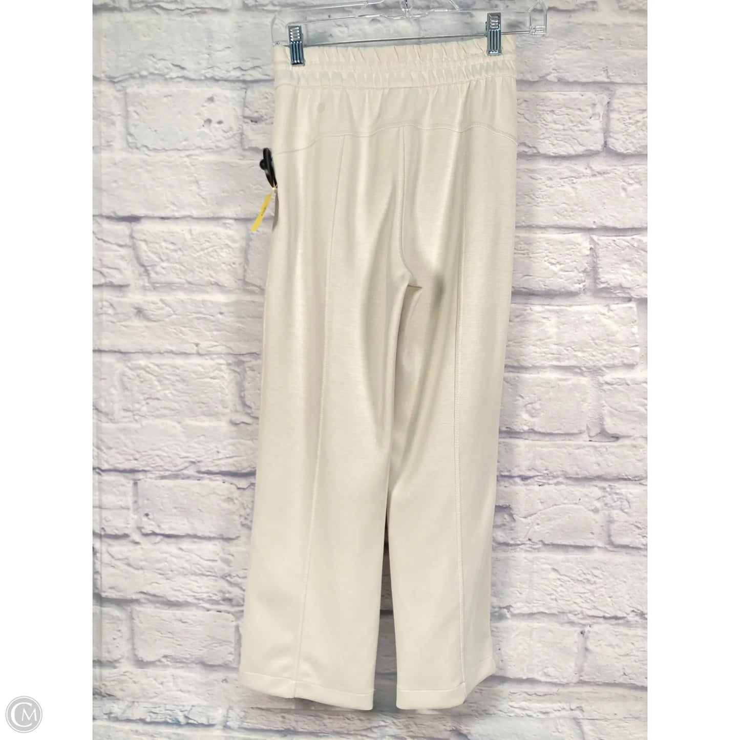 Athletic Pants By Lululemon In Cream, Size: Xs