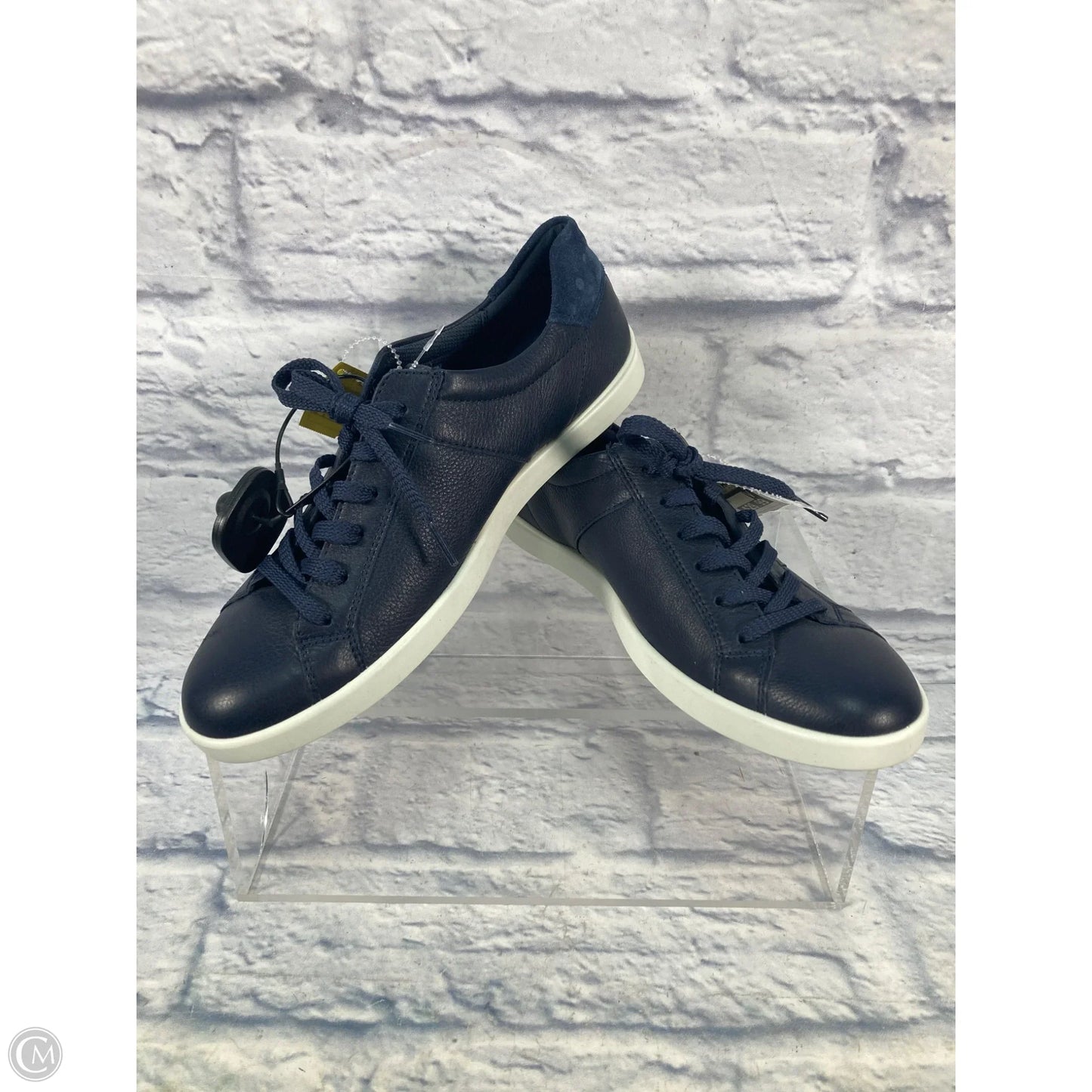 Shoes Sneakers By Ecco In Blue, Size: 10