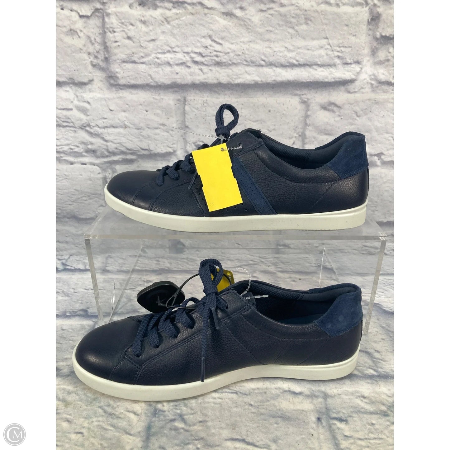 Shoes Sneakers By Ecco In Blue, Size: 10
